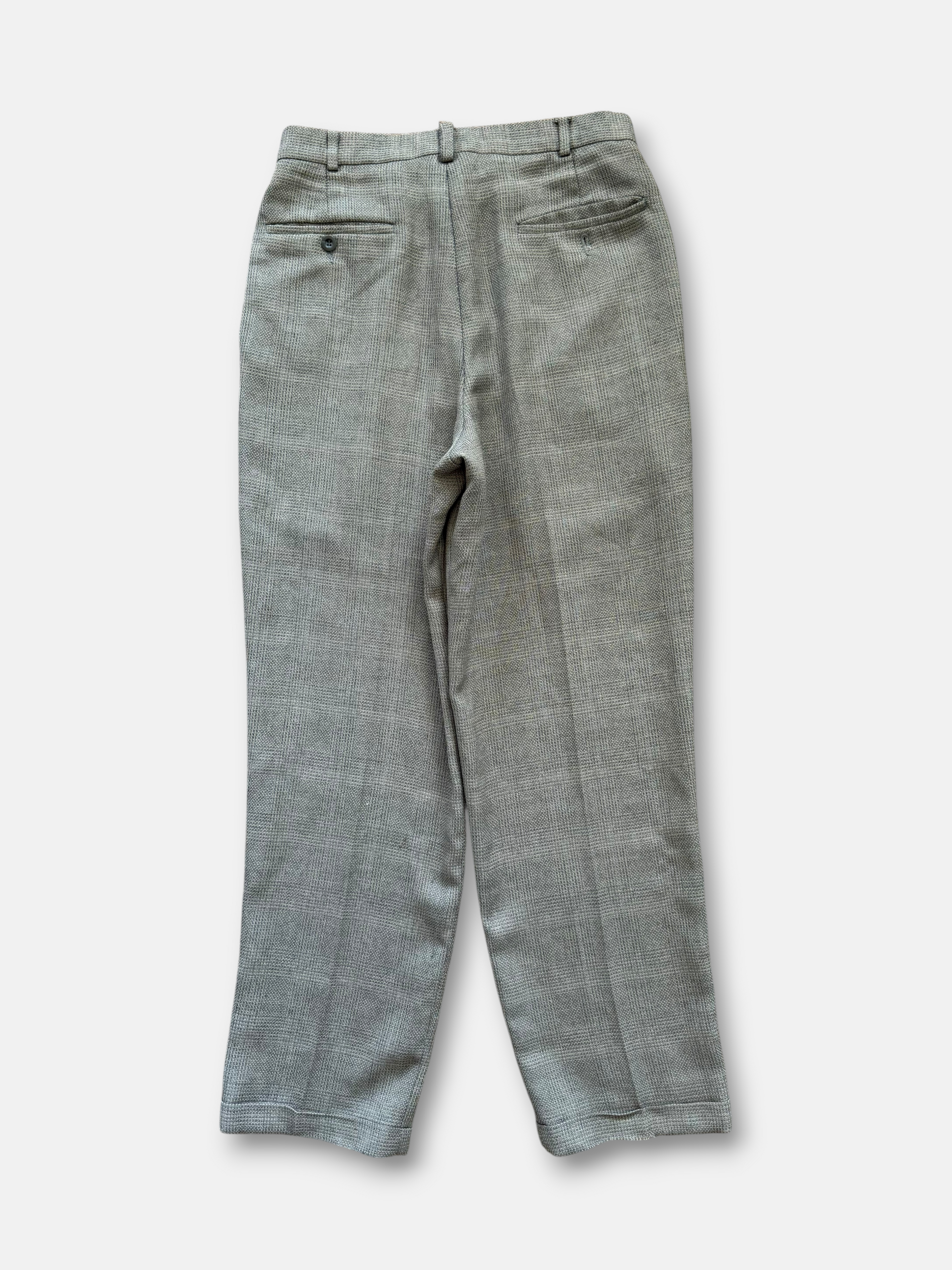 90s Slates Wool Blend Trousers (30x30)