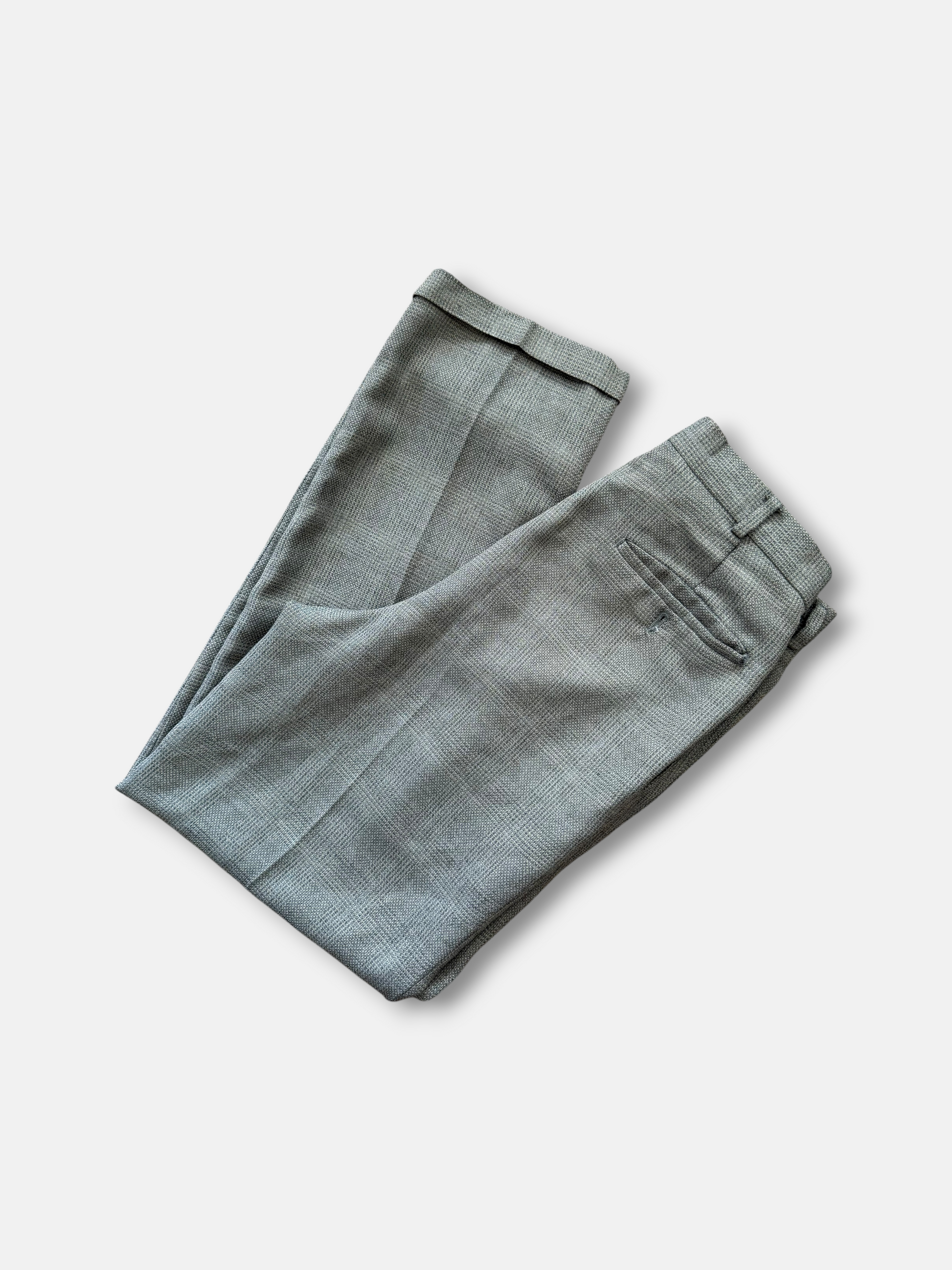 90s Slates Wool Blend Trousers (30x30)