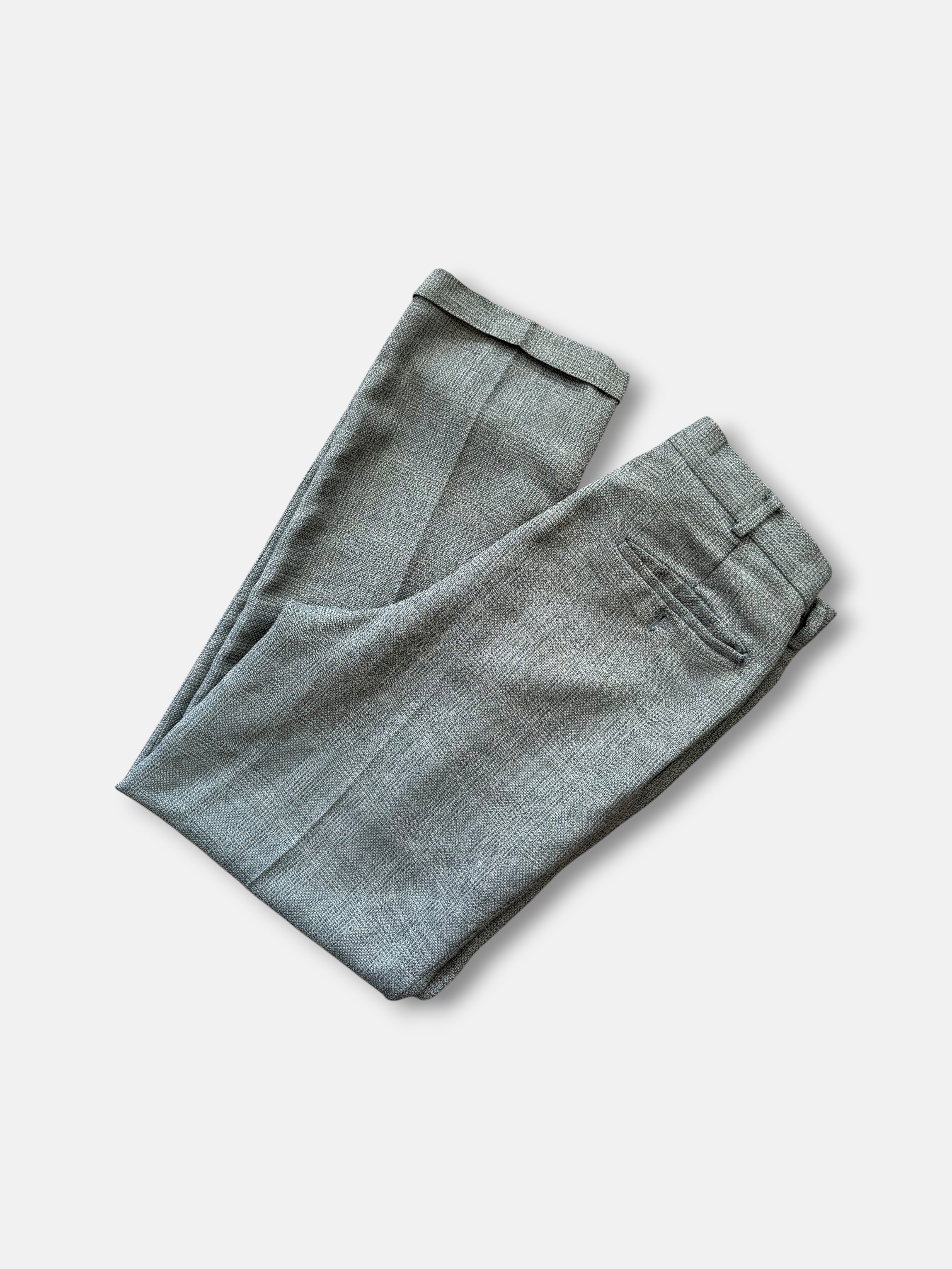 90s Slates Wool Blend Trousers (30x30)