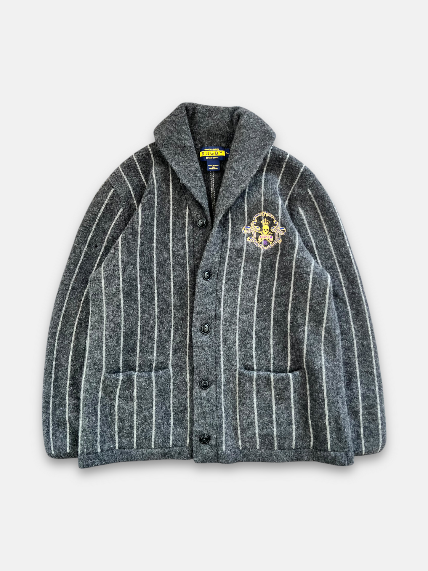 '04 Ralph Lauren Lambs Wool Cardigan (M)