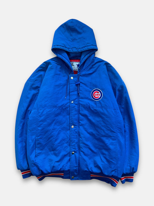 90s Chicago Cubs Puffer Jacket (XL)