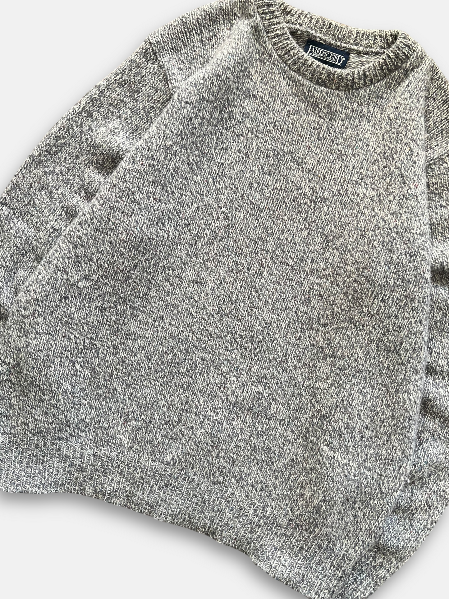 90s Lands End Wool Sweater (M)