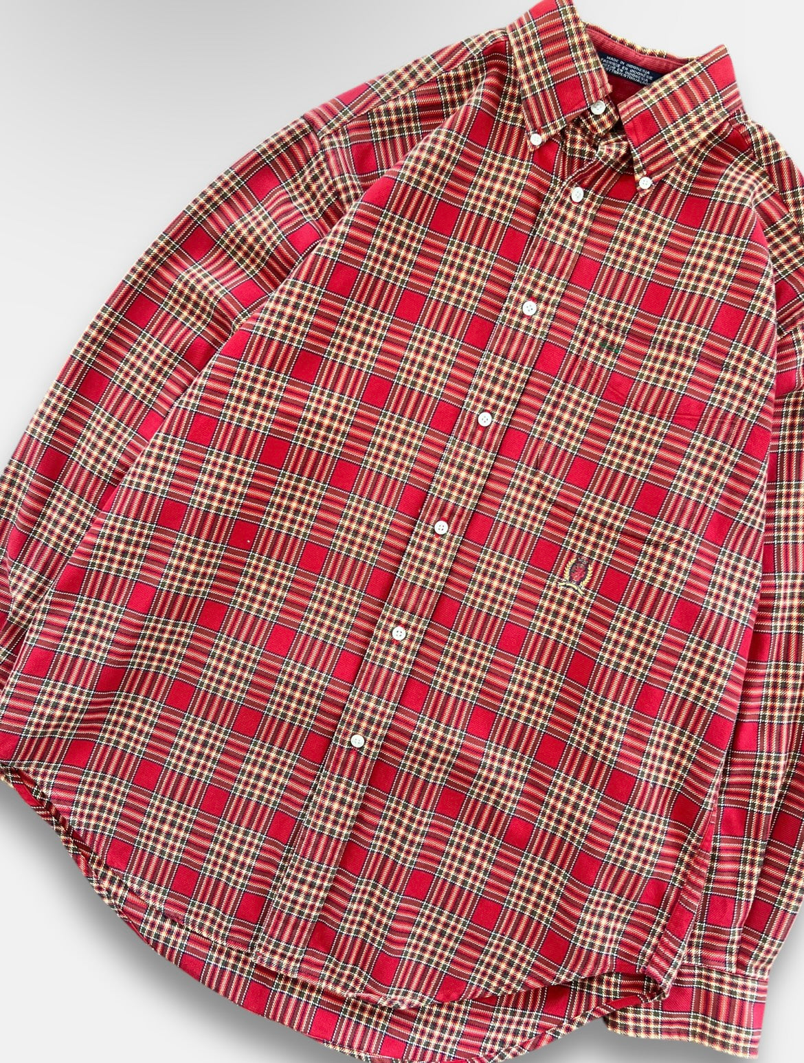 90s Tommy Hilfiger LS Shirt (L)