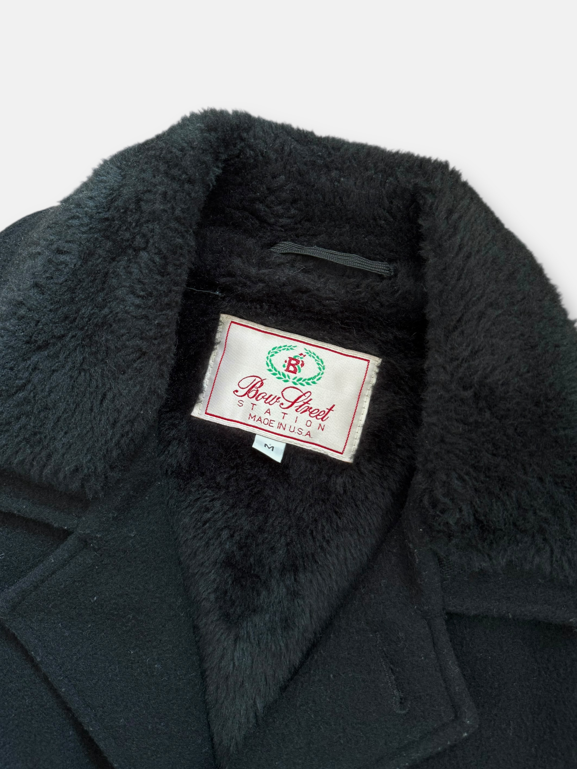 90s Bow Street Station Wool Coat (XL)