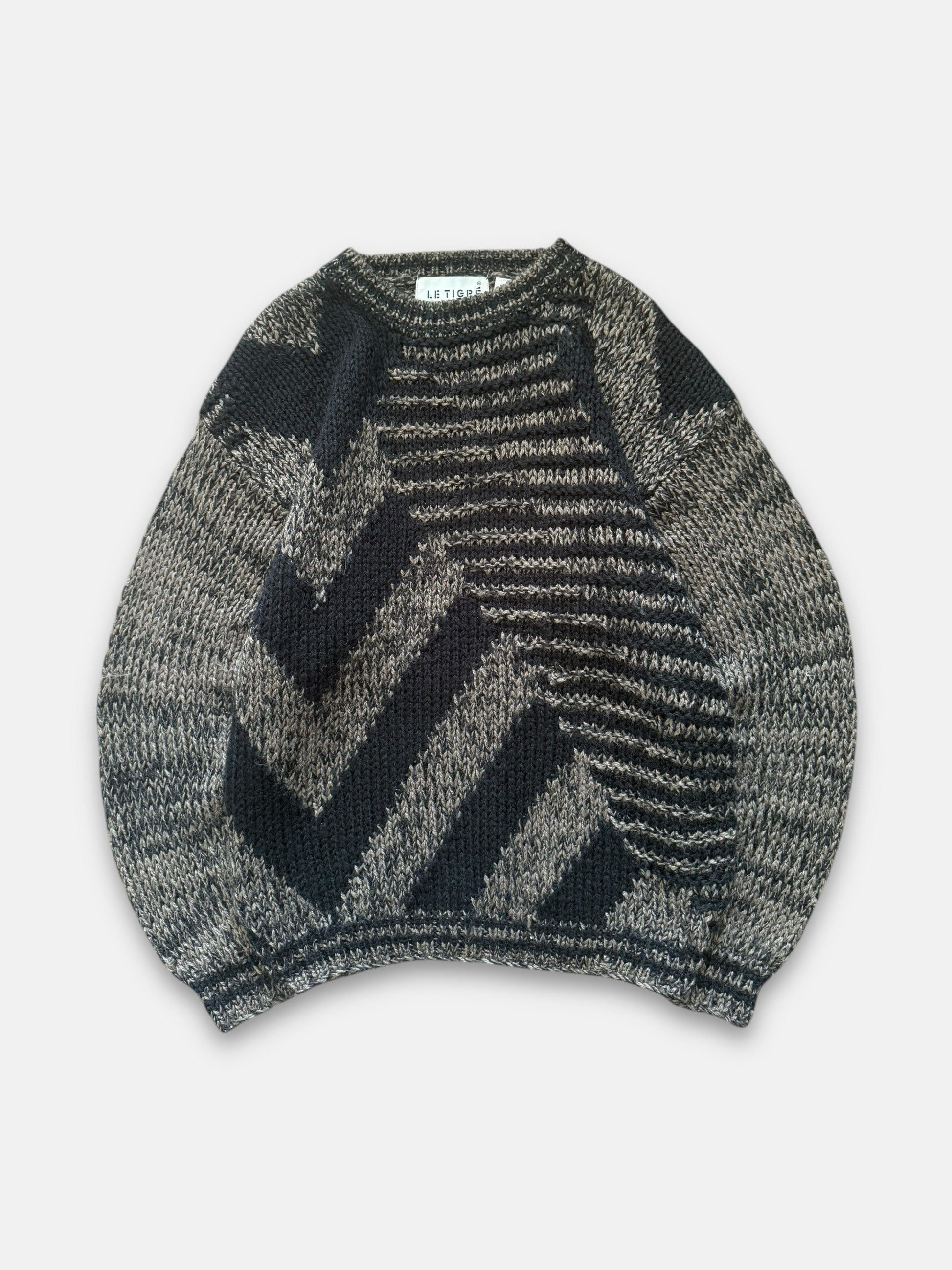 90s Le Tigre Knit Sweater (L)