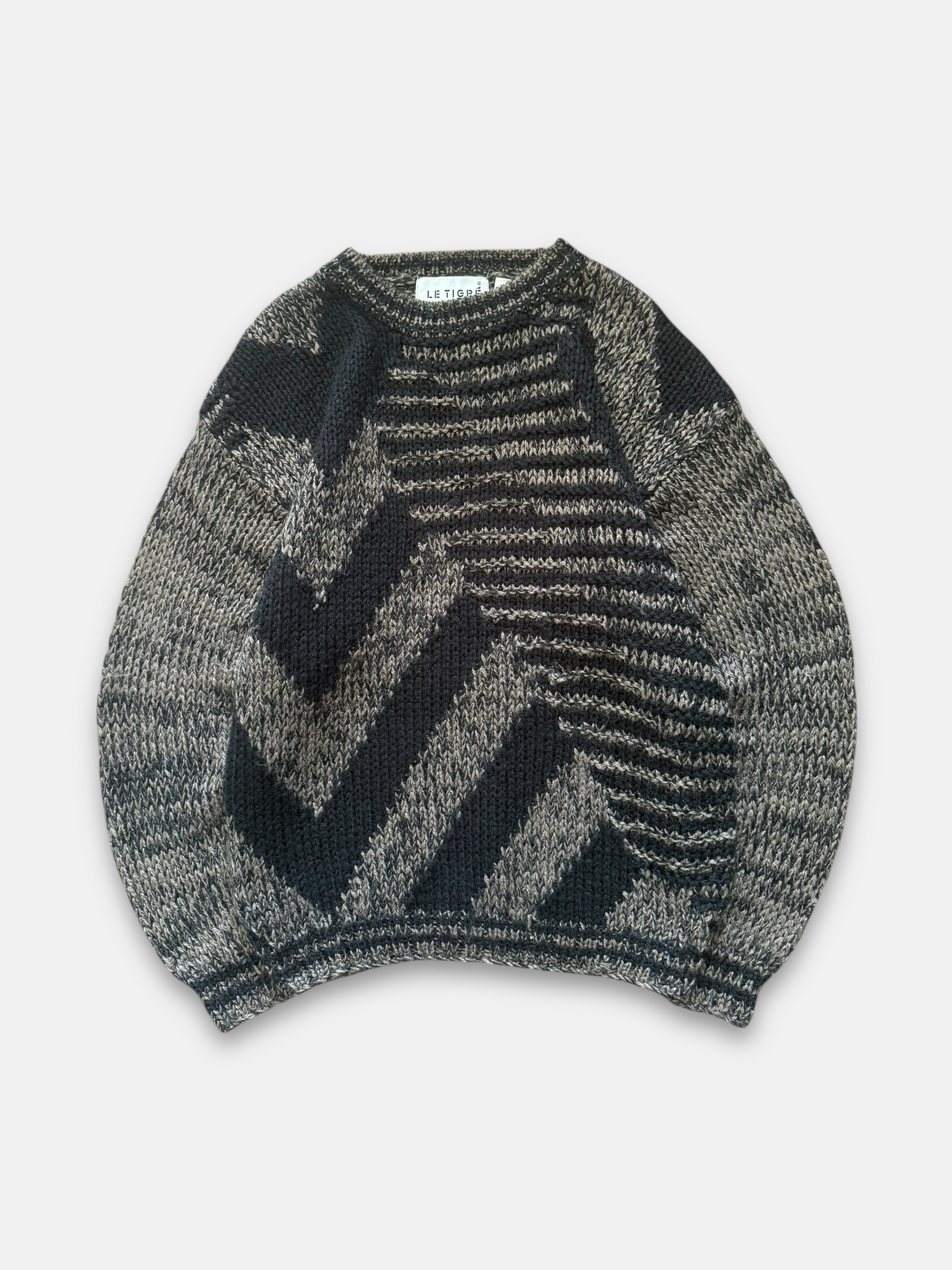 90s Le Tigre Knit Sweater (L)
