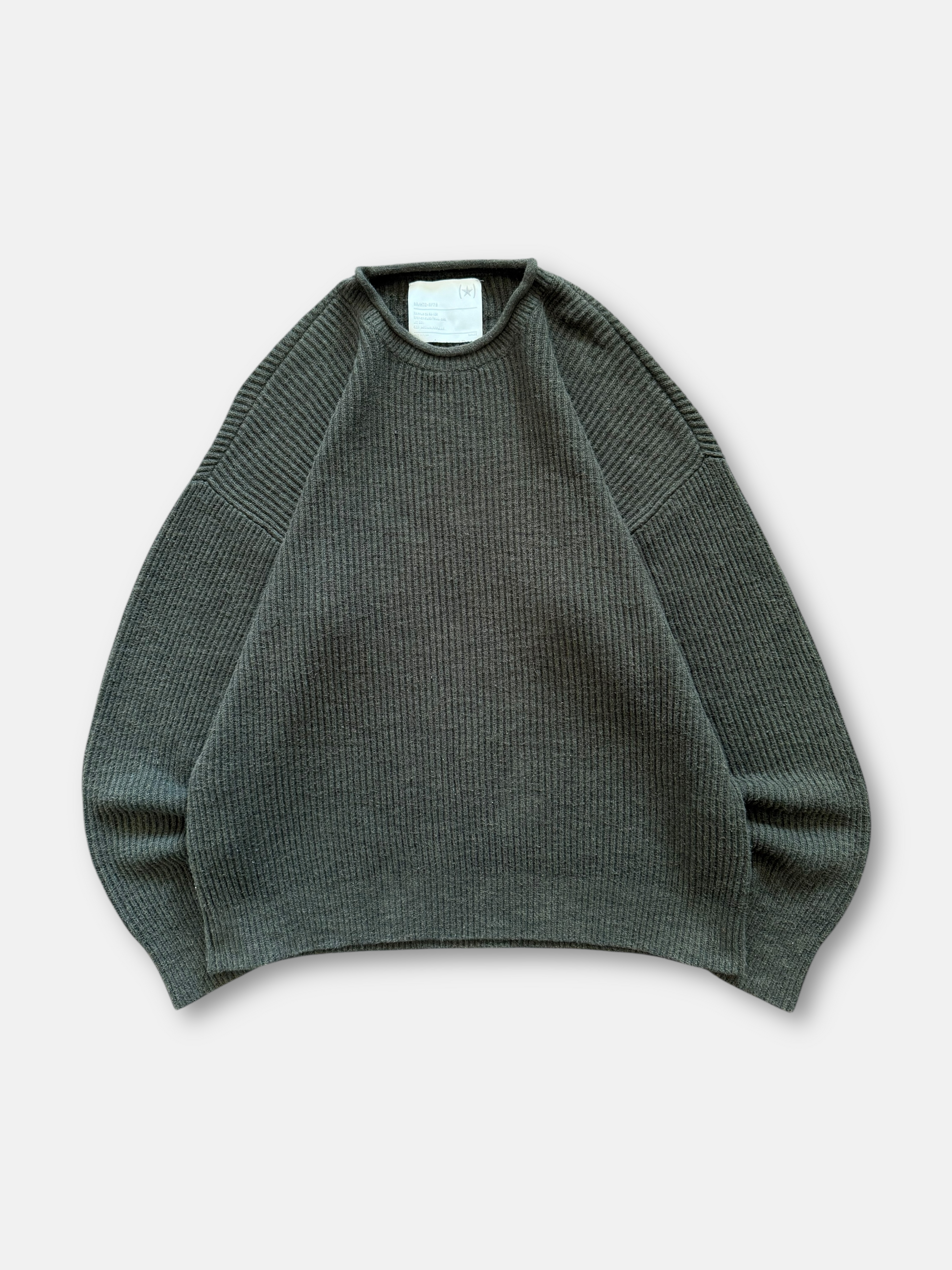 90s Military Knit Sweater (L)