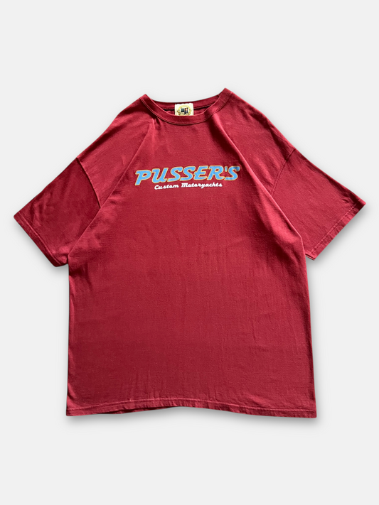 90s Pussers Motoryachts Tee (XXL)