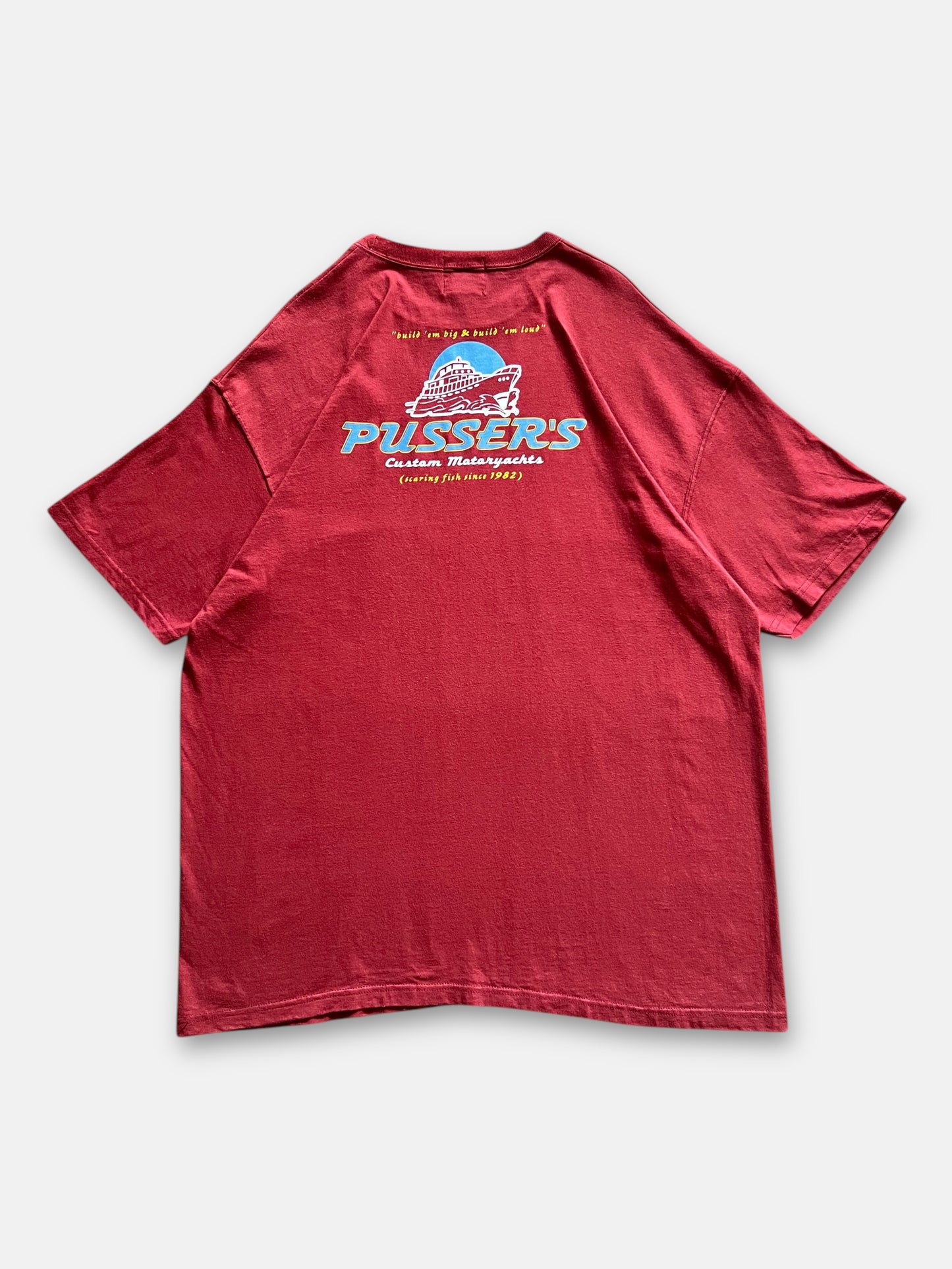 90s Pussers Motoryachts Tee (XXL)