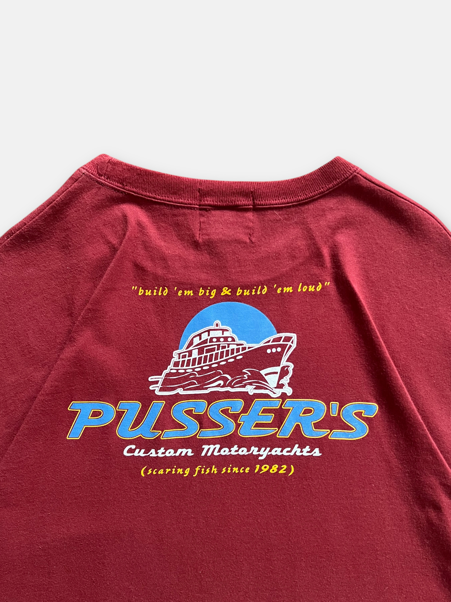 90s Pussers Motoryachts Tee (XXL)