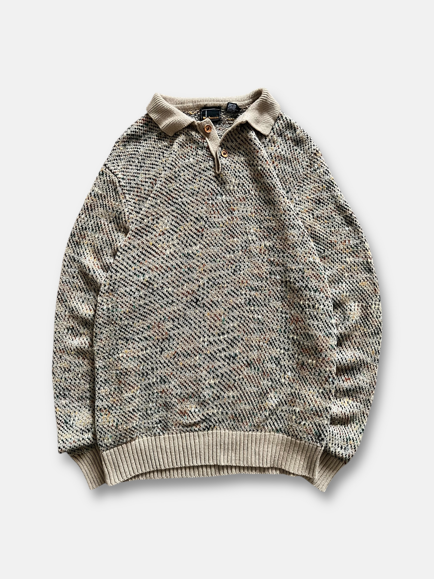 80s Richman Henley Sweater (L)