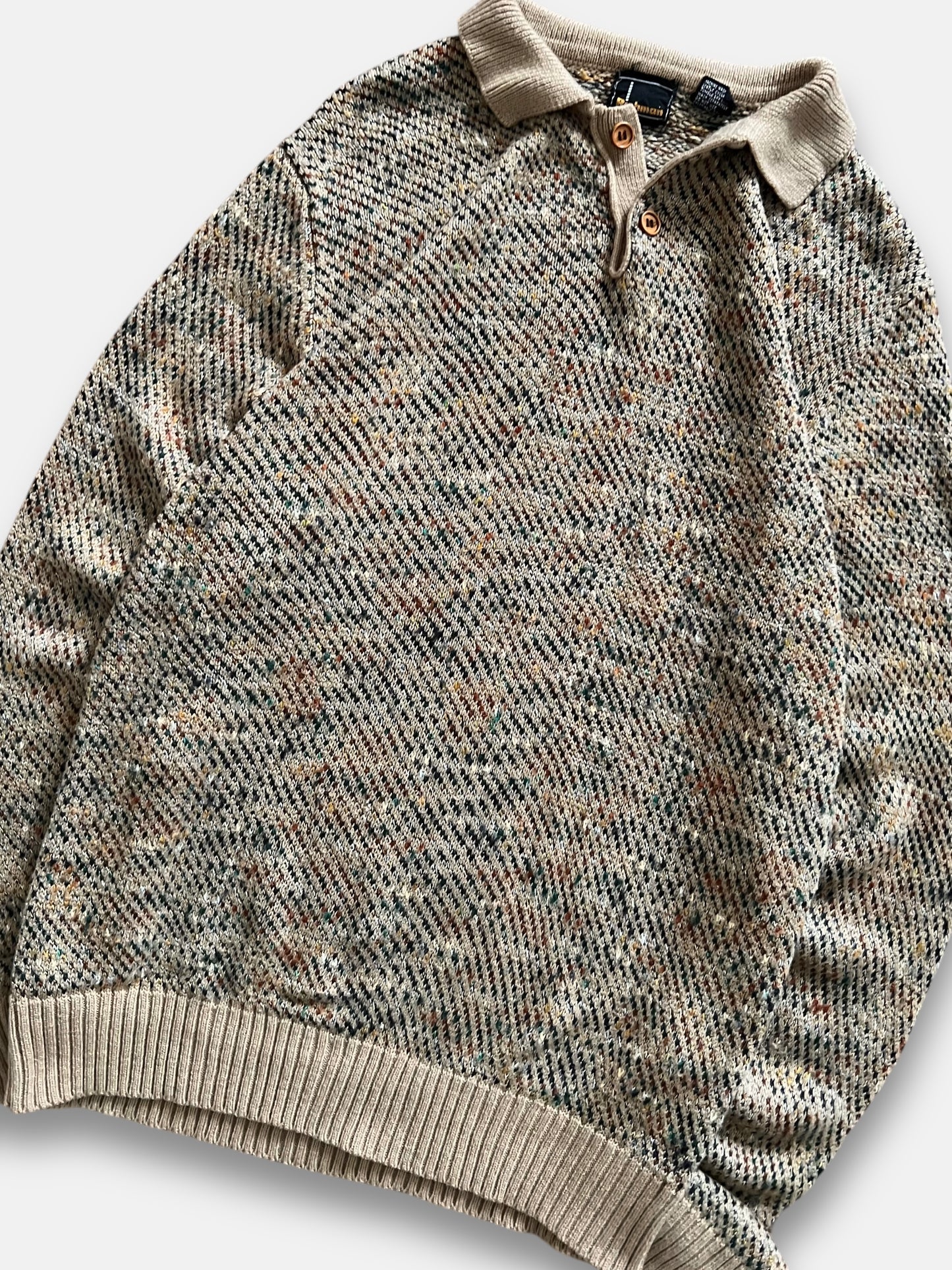 80s Richman Henley Sweater (L)