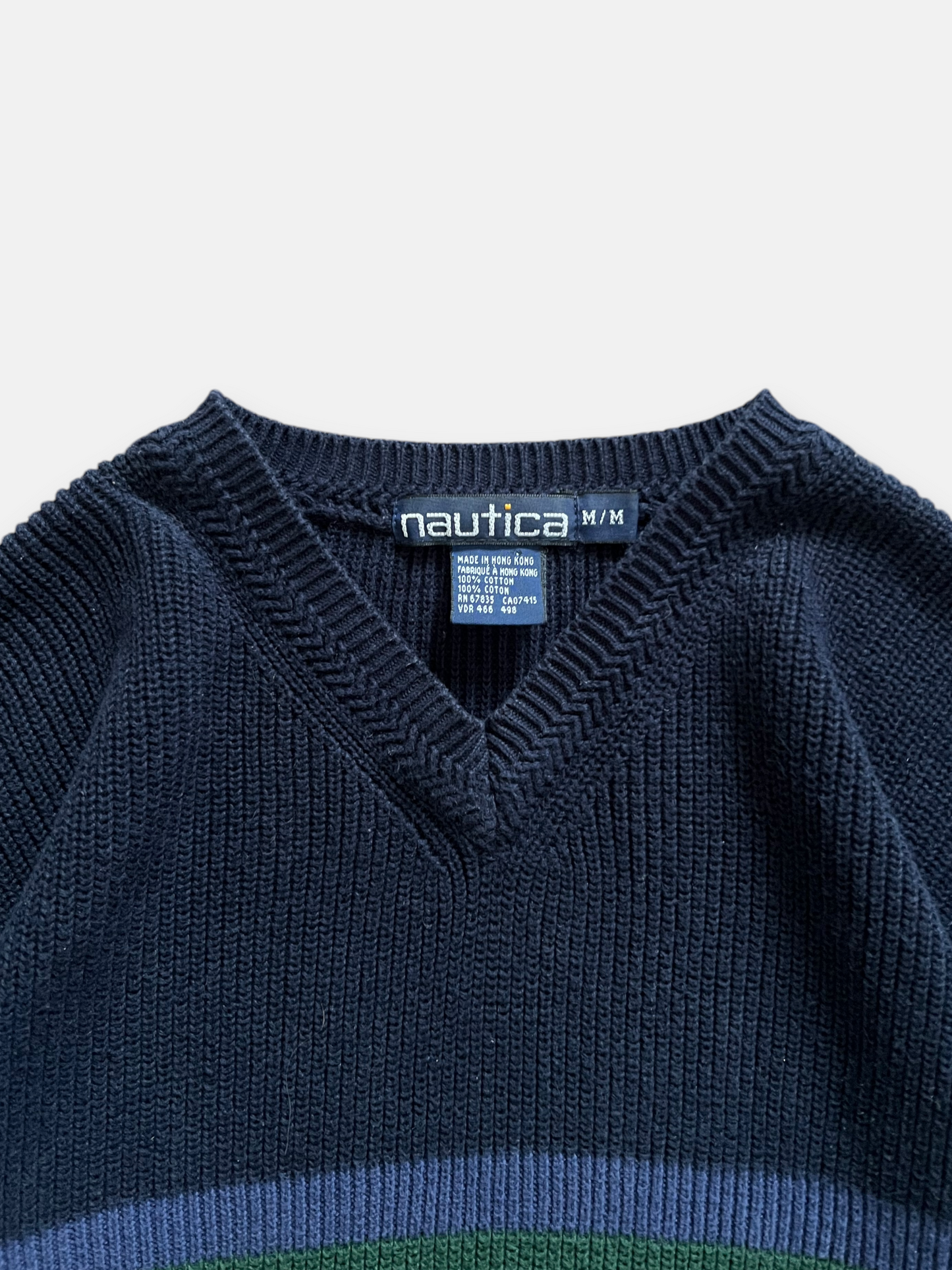 90s Nautica Striped Sweater (L/XL)