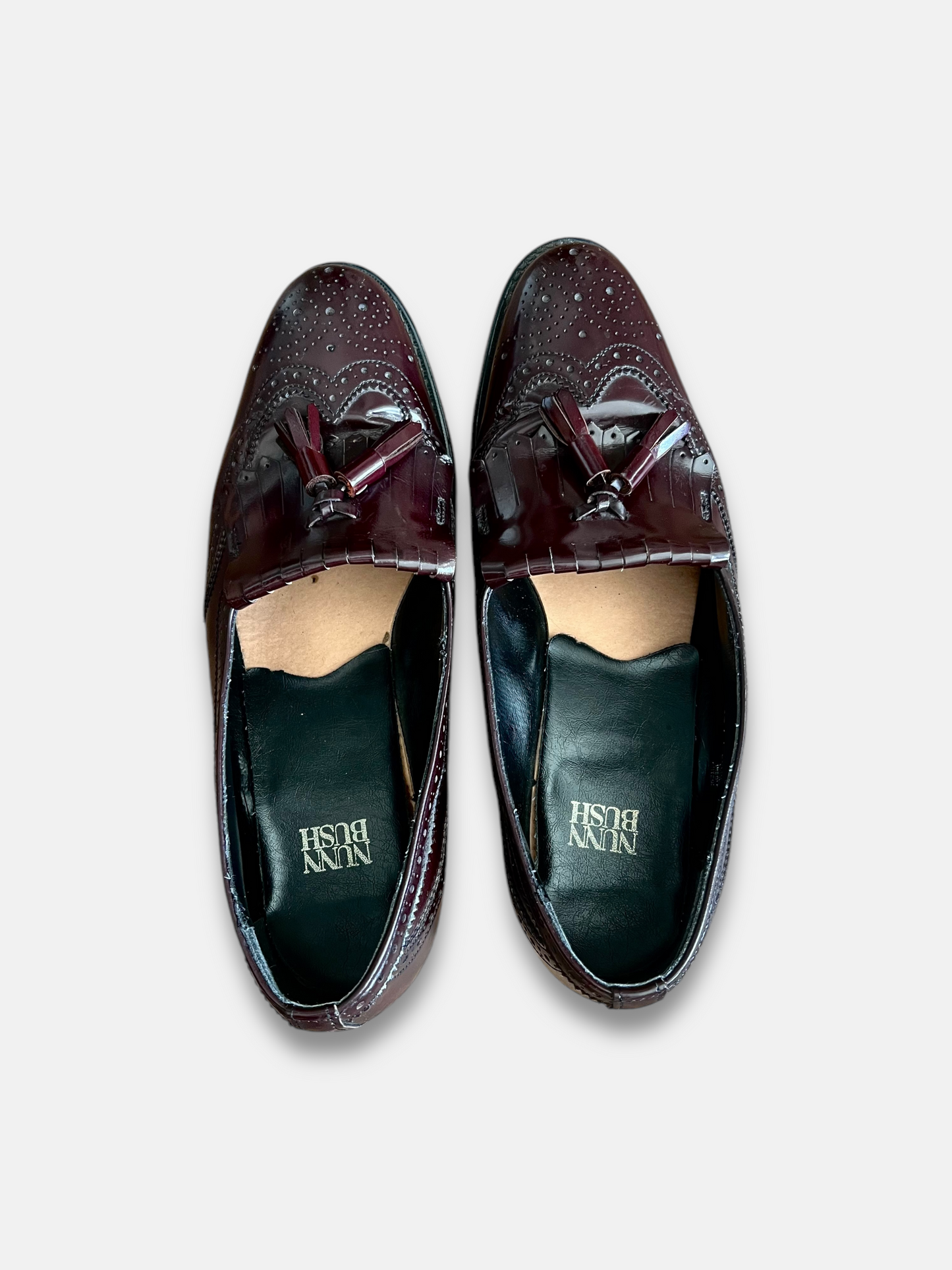 Nunn Bush Wingtip Tassle Loafers (9M)