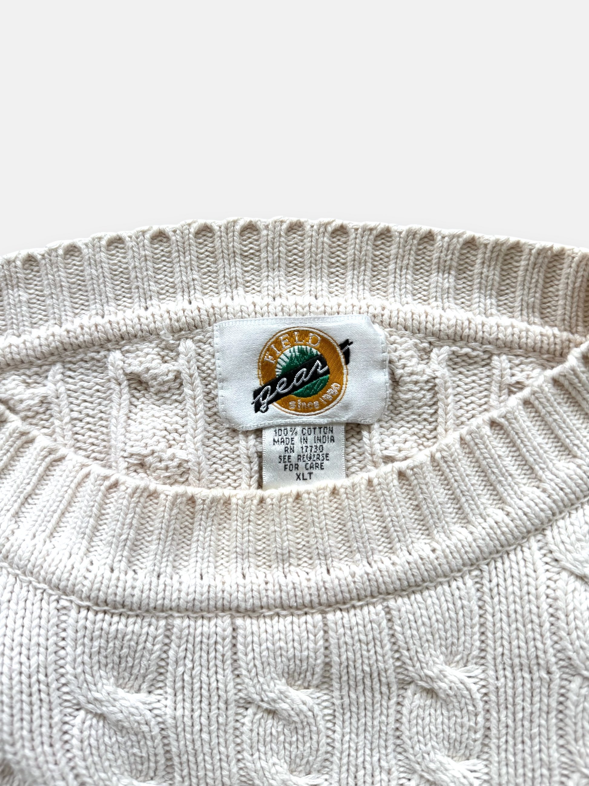 90s Field Gear Fisherman Sweater (XL)