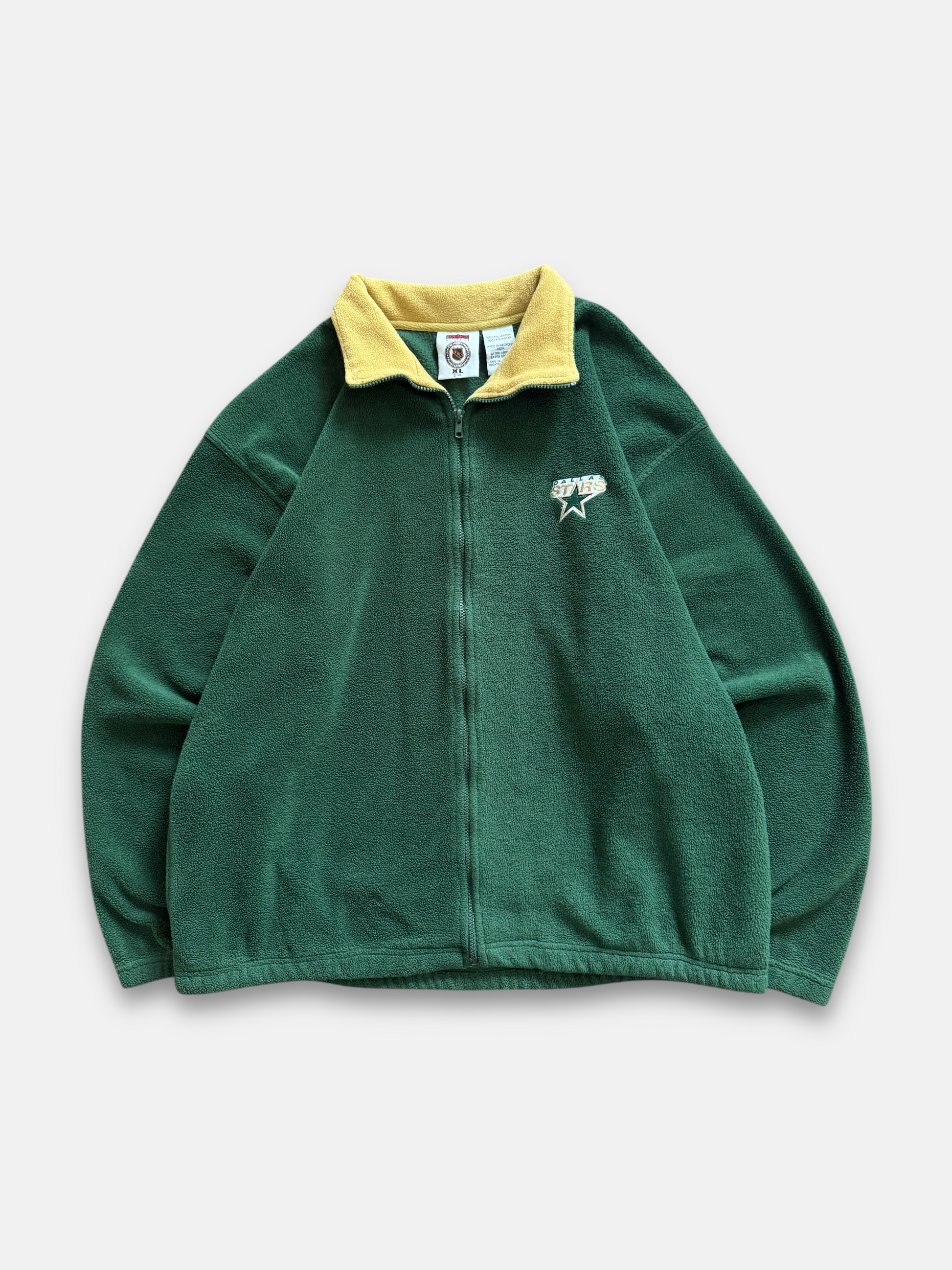 90s Dallas Stars Fleece Jacket (XL)