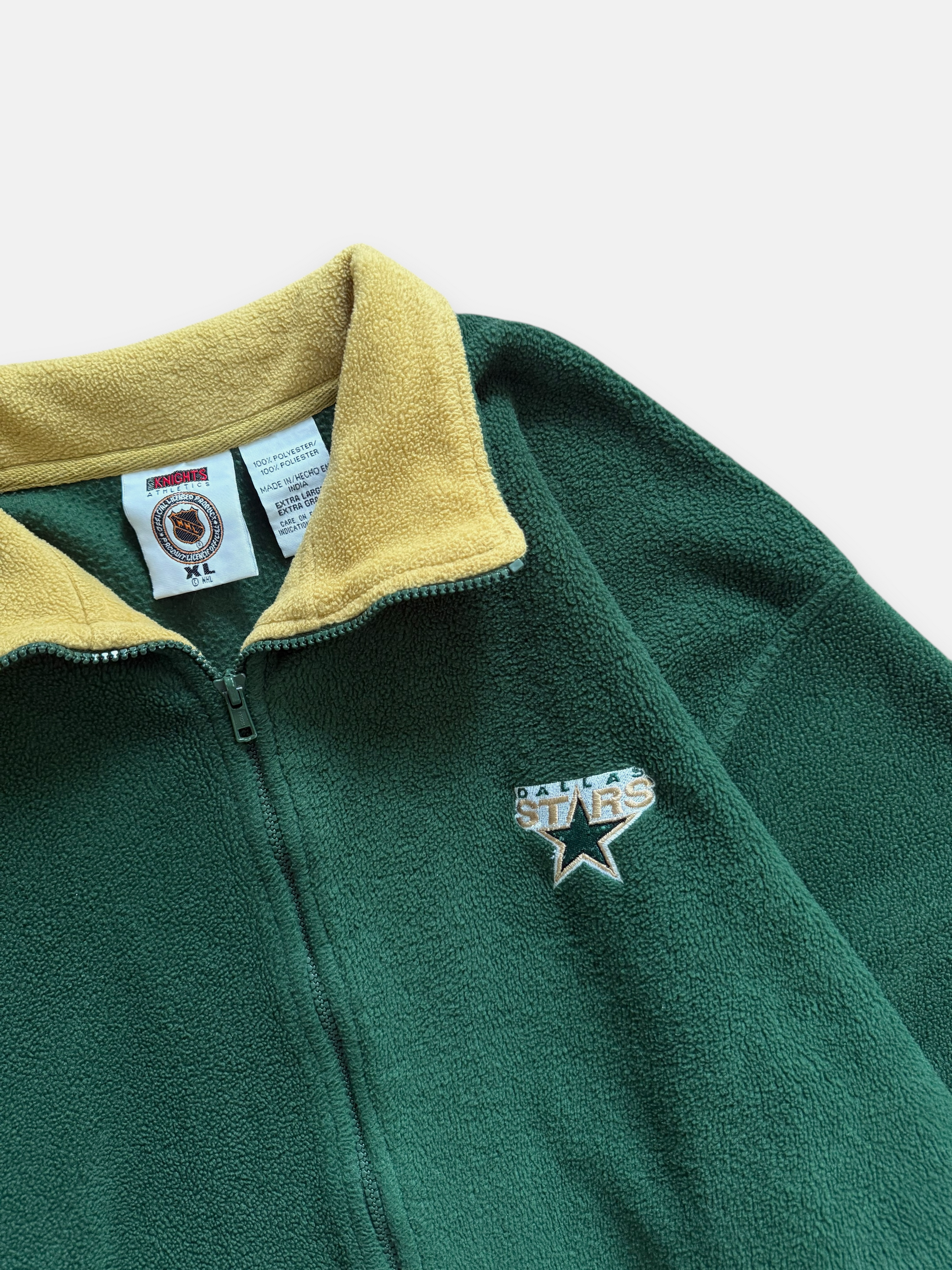 90s Dallas Stars Fleece Jacket (XL)