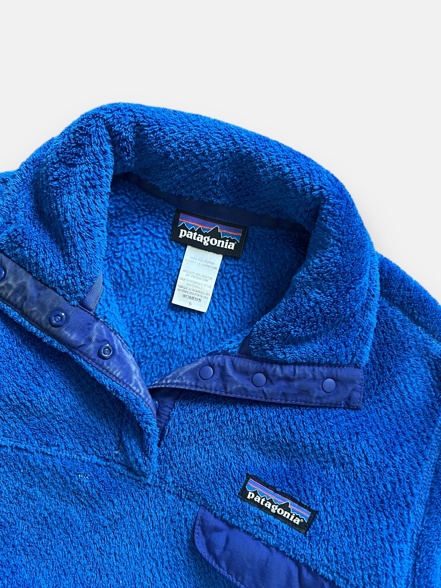 00s Patagonia W's Snap Fleece (S)