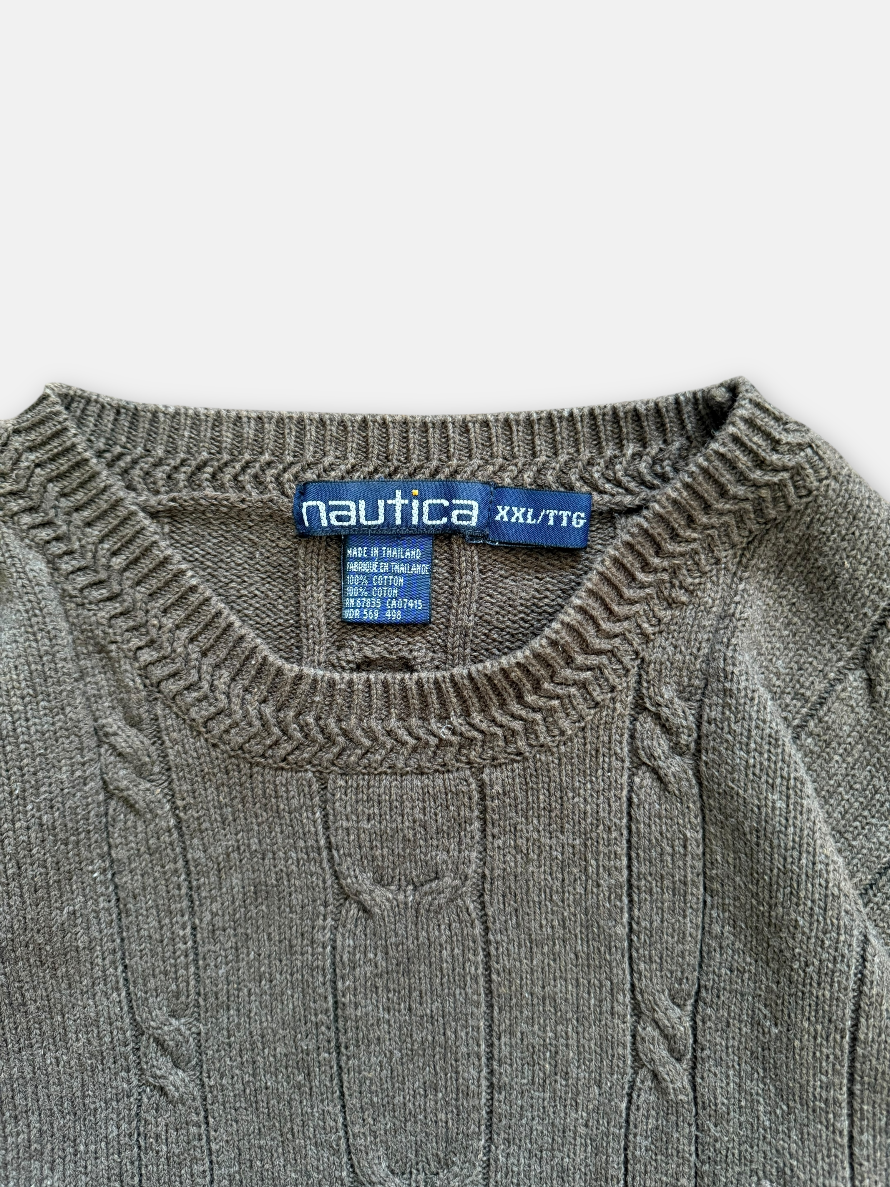 90s Nautica Knit Sweater (XL)