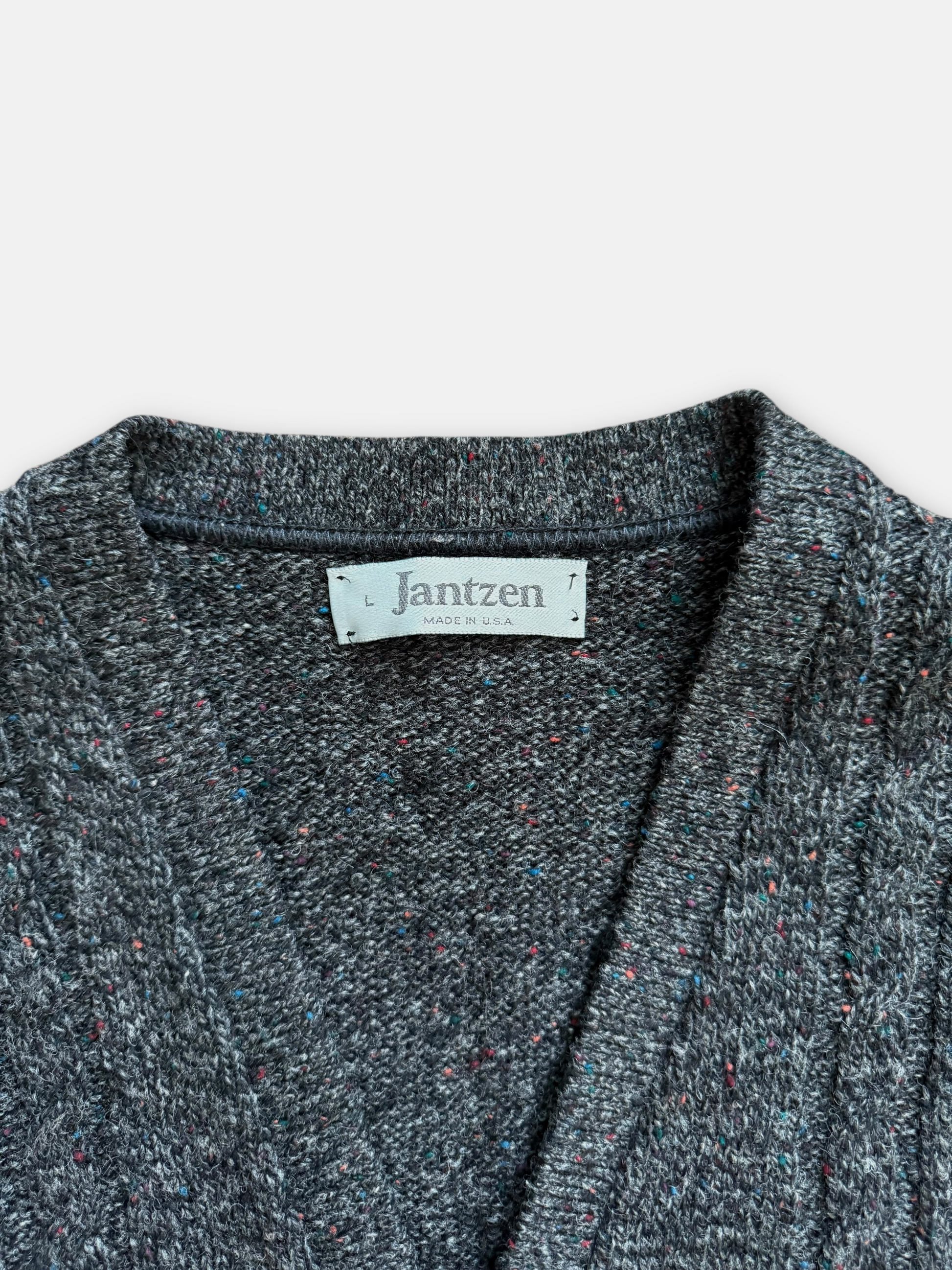 90s Jantzen Tweed Wool Vest (L)