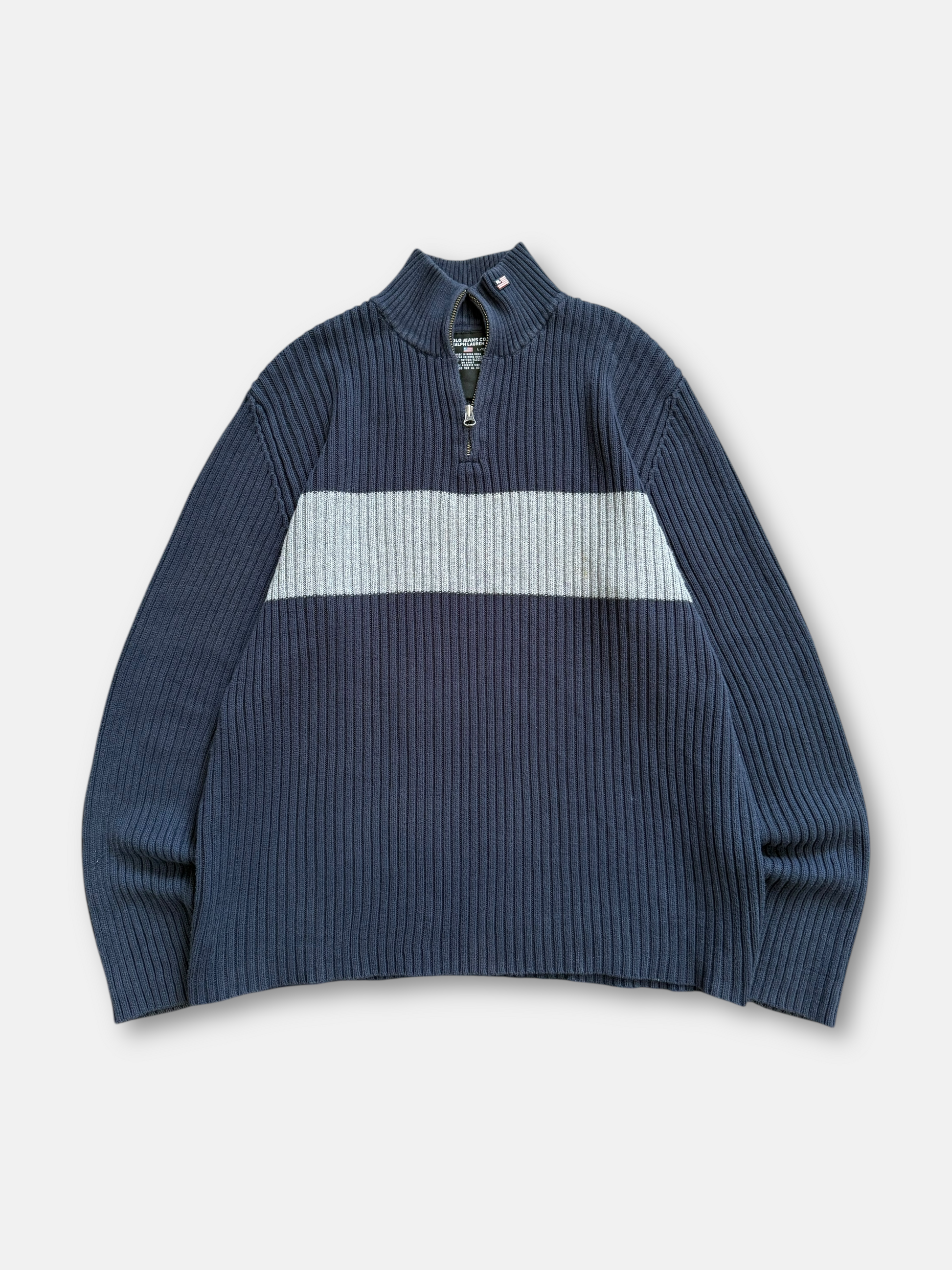 90s Polo Jeans Ralph Lauren Quarter-Zip (L)