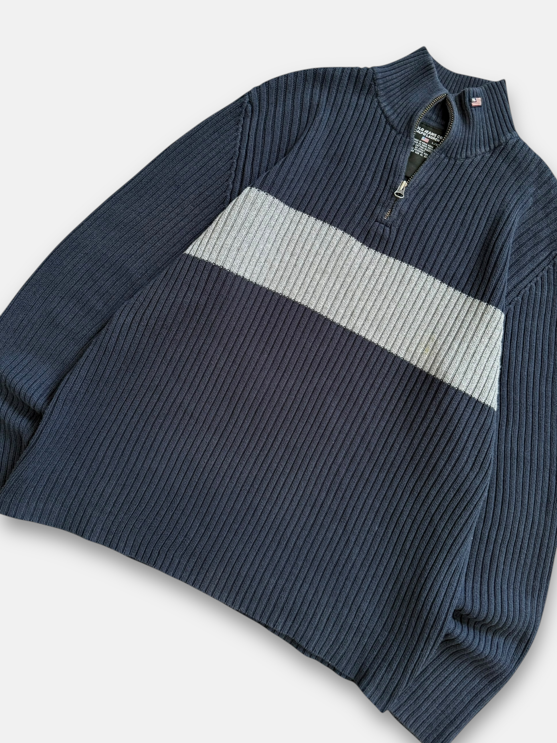 90s Polo Jeans Ralph Lauren Quarter-Zip (L)