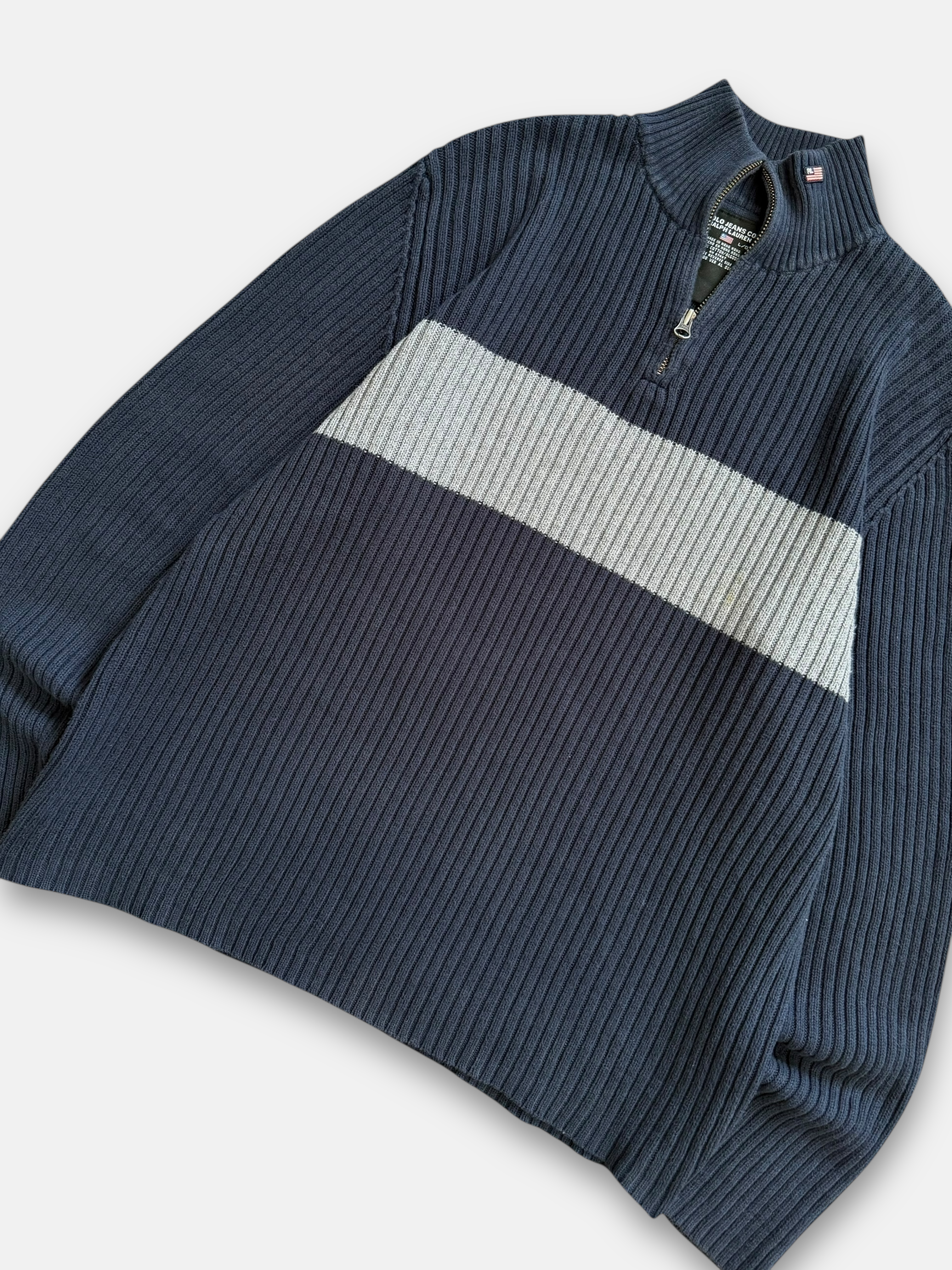 90s Polo Jeans Ralph Lauren Quarter-Zip (L)