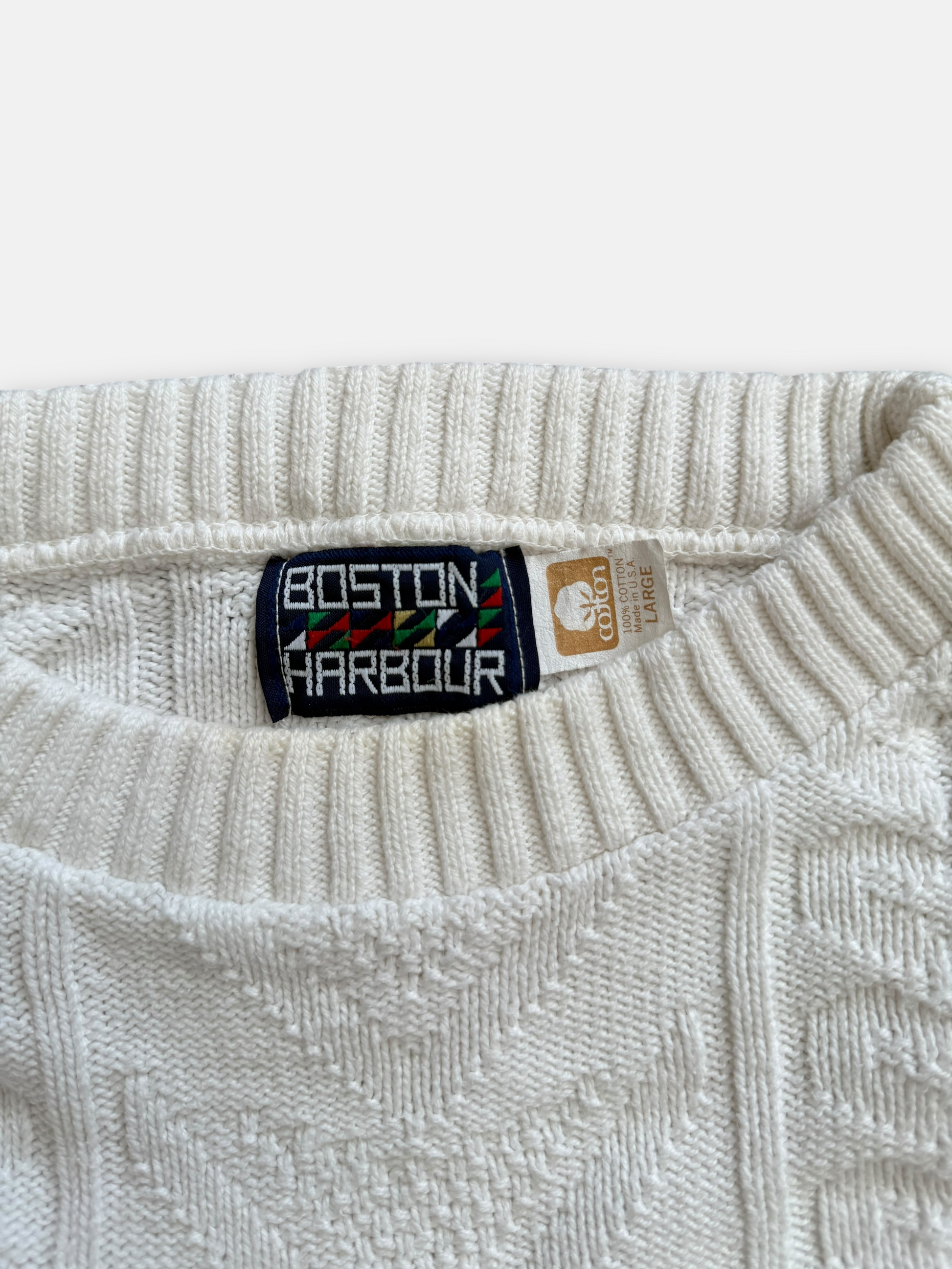 90s Boston Harbour Knit Sweater (L)