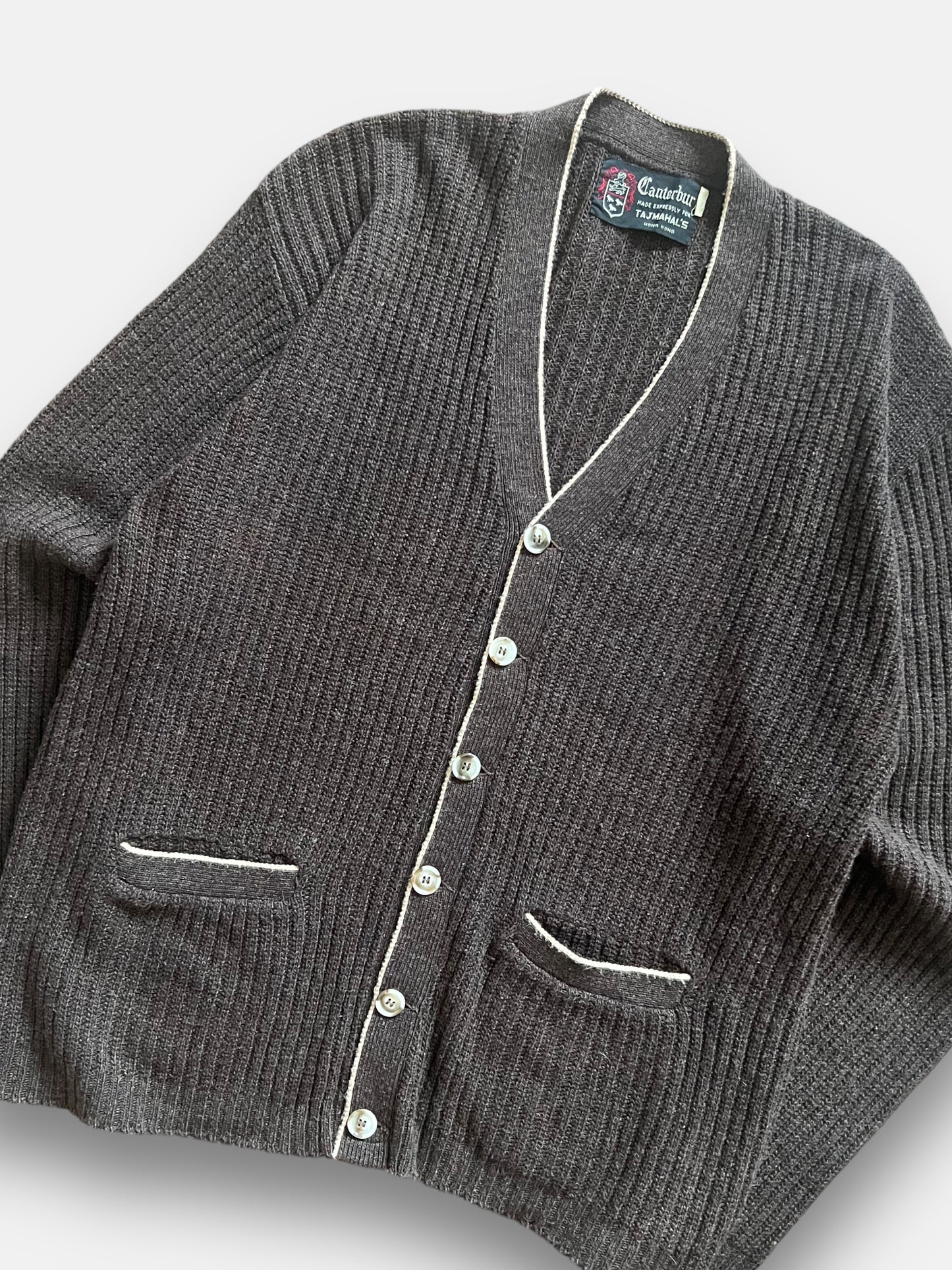 70s Canterbury Cardigan (L)