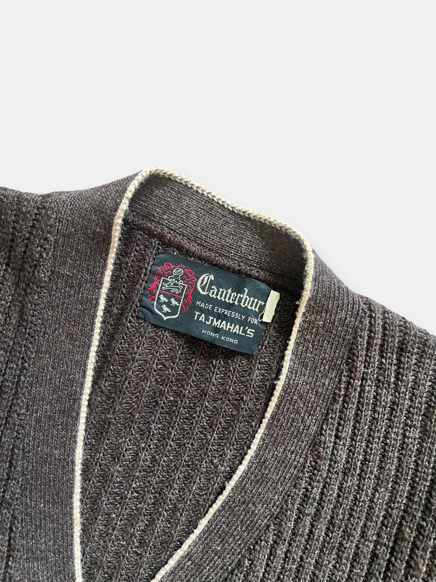 70s Canterbury Cardigan (L)