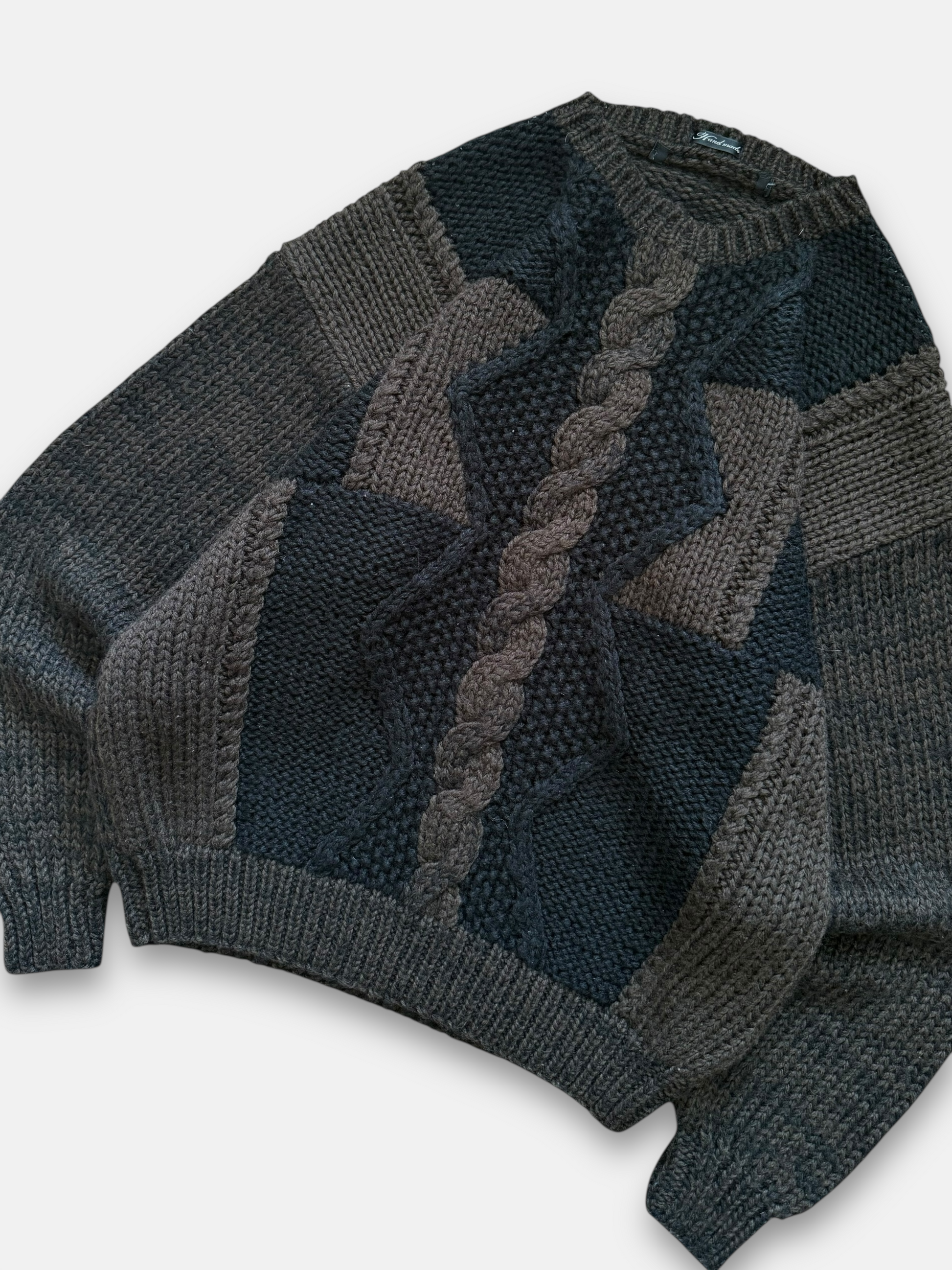 90s Sole Handmade Knit Sweater (L)