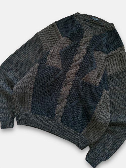 90s Sole Handmade Knit Sweater (L)