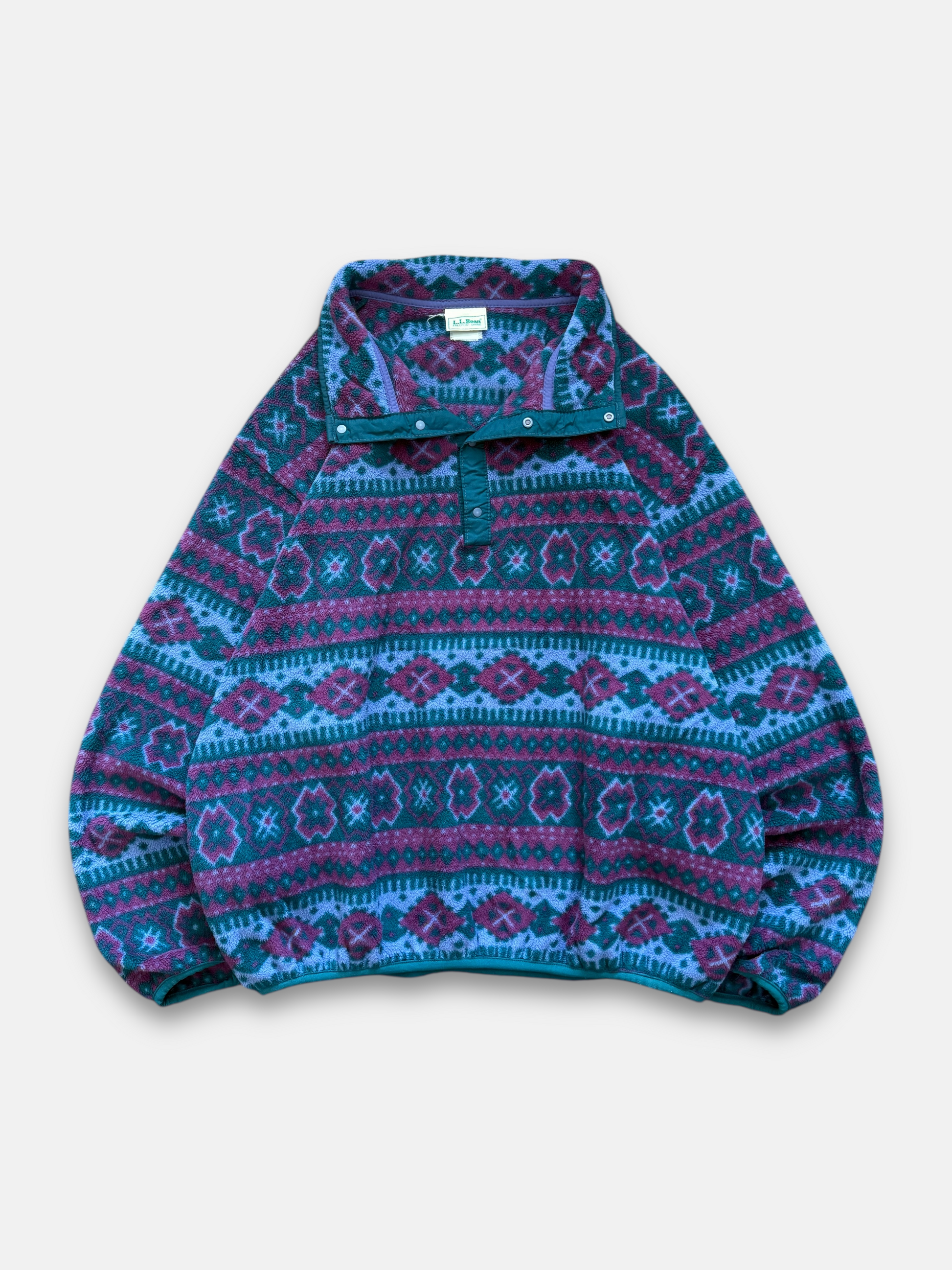 90s LL Bean Snap Fleece (L)