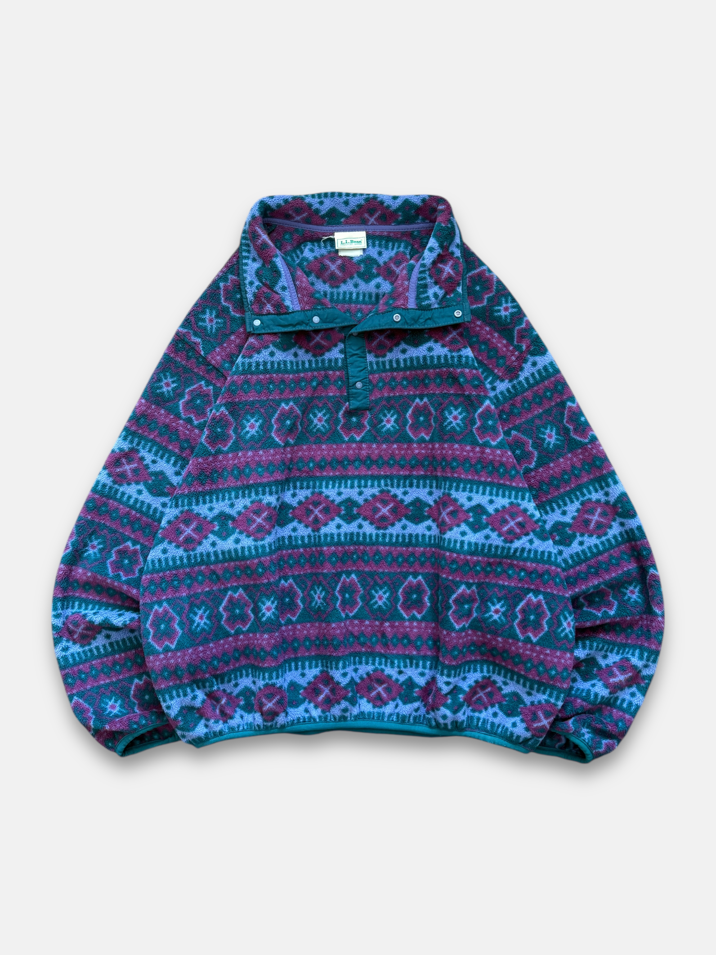 90s LL Bean Snap Fleece (L)