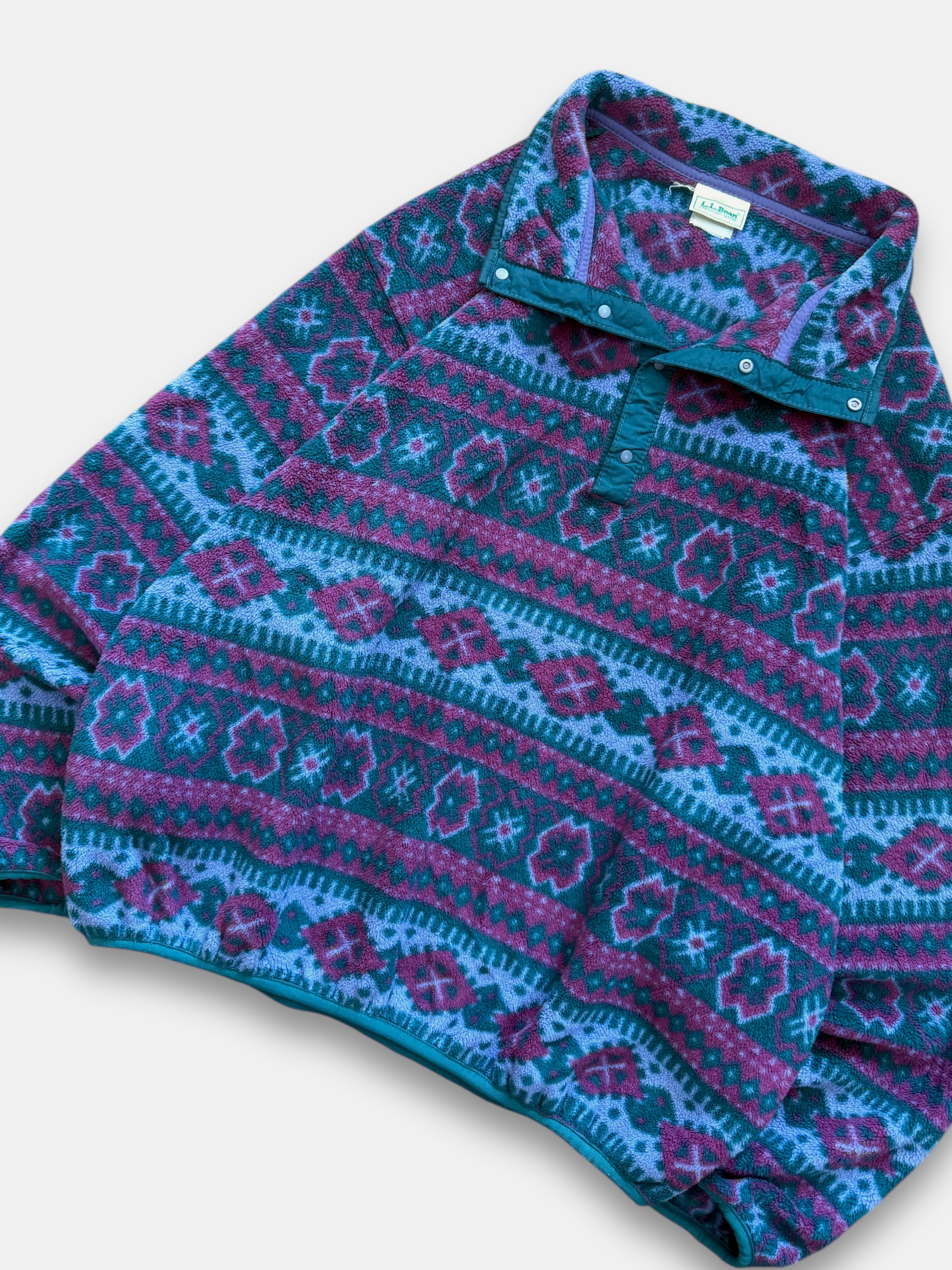 90s LL Bean Snap Fleece (L)