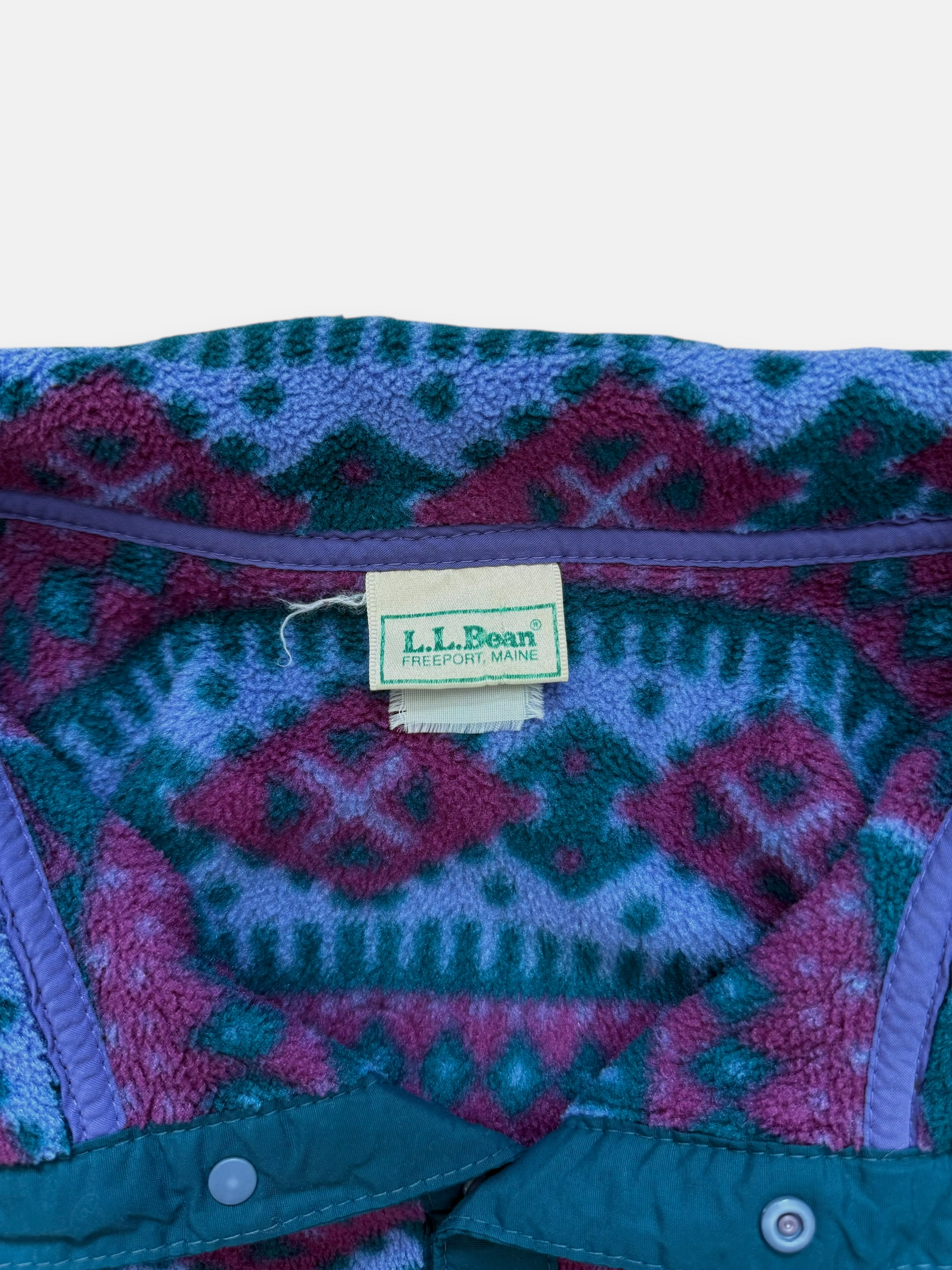 90s LL Bean Snap Fleece (L)