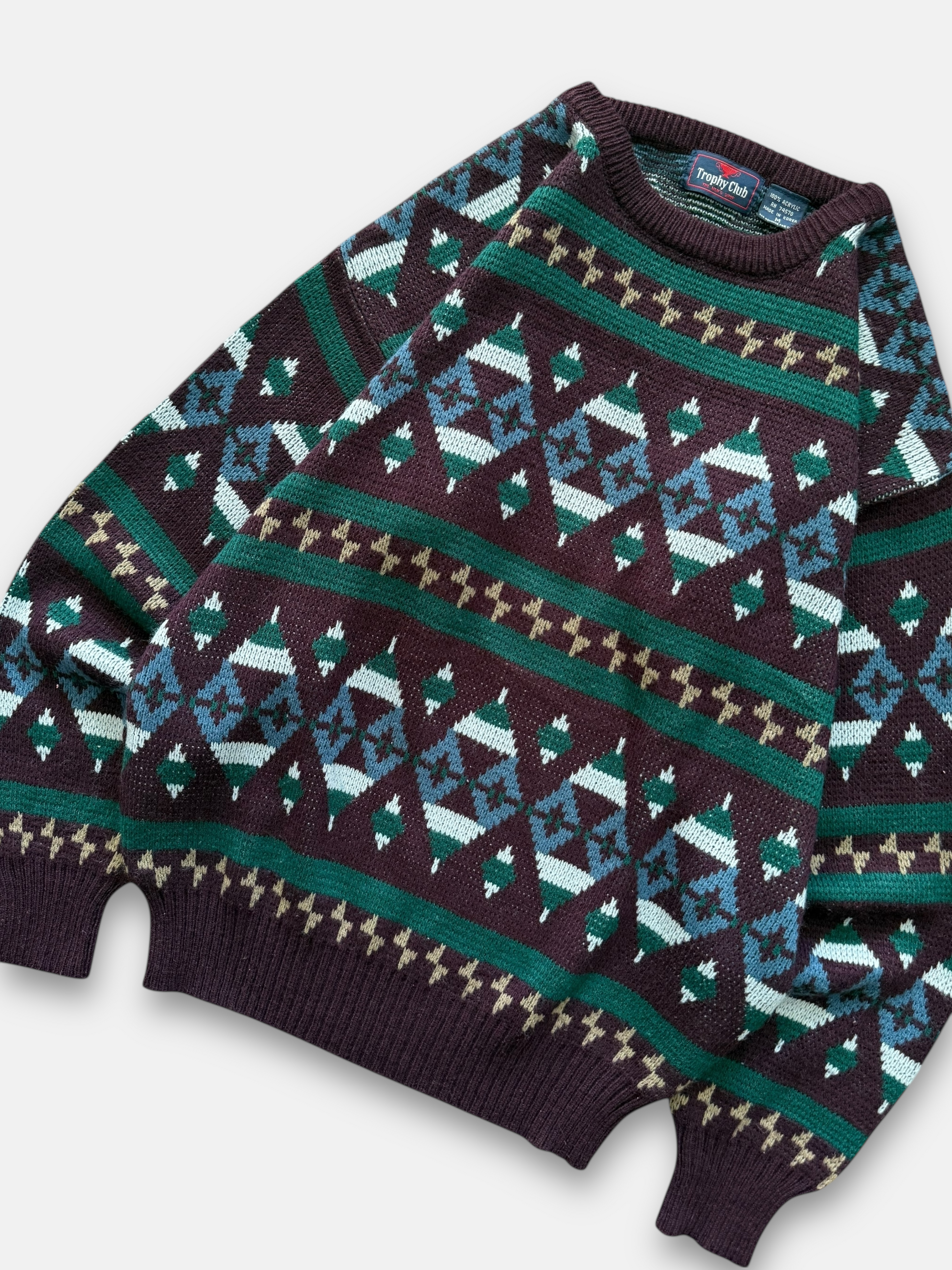 90s Trophy Club Sweater (M)