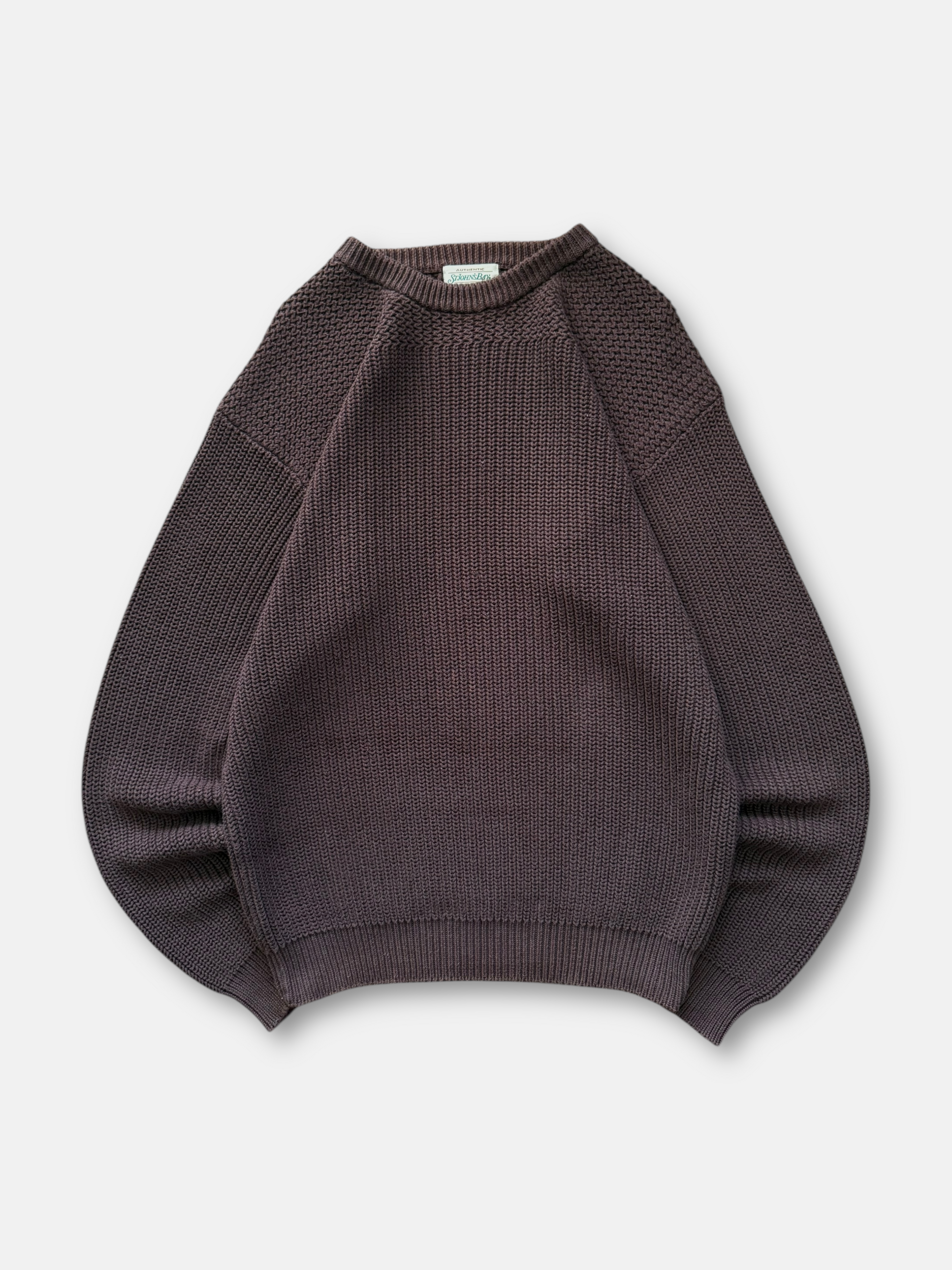 90s St. Johns Bay Knit Sweater (XL)