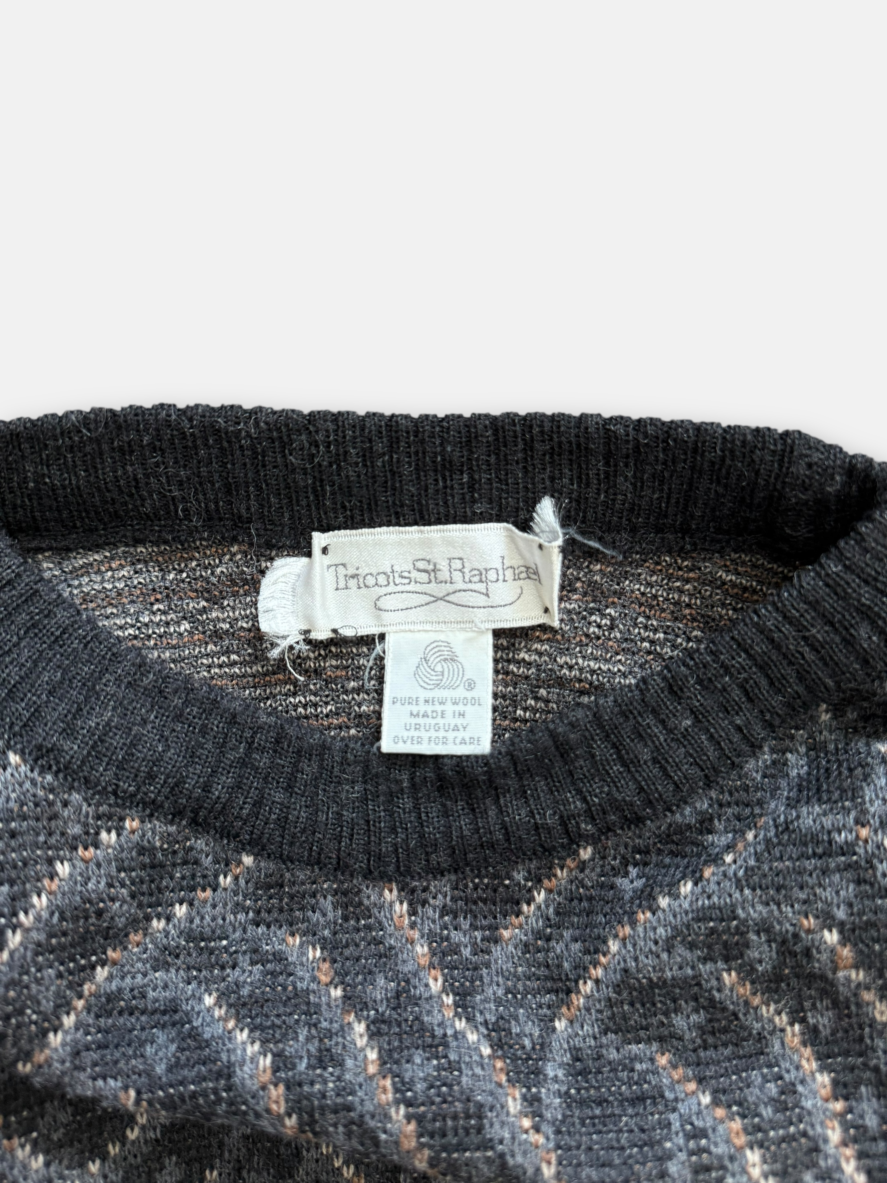 90s Tricots St. Raphael Wool Sweater (L)