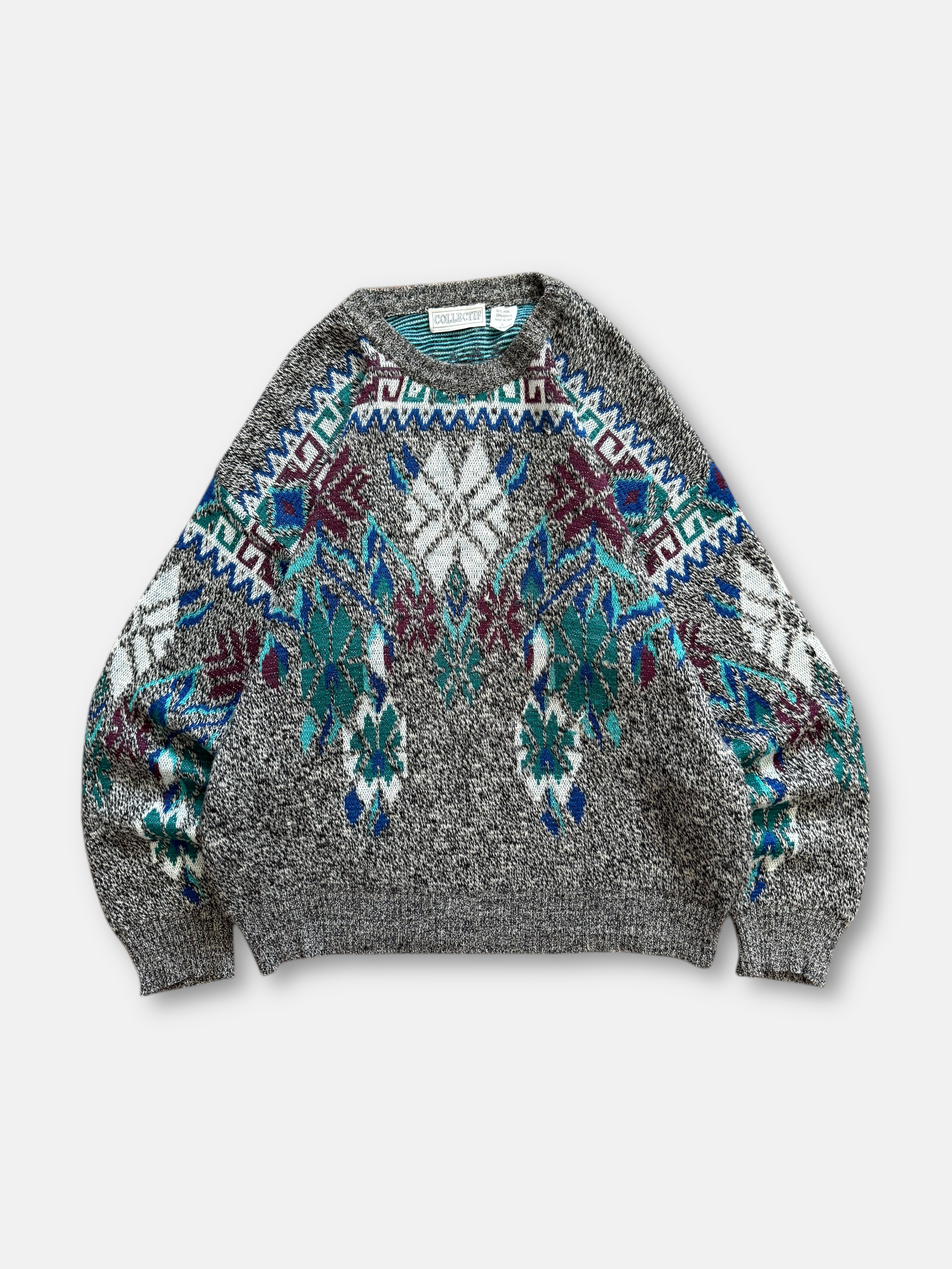 90s Collectif Wool-Blend Sweater (L)