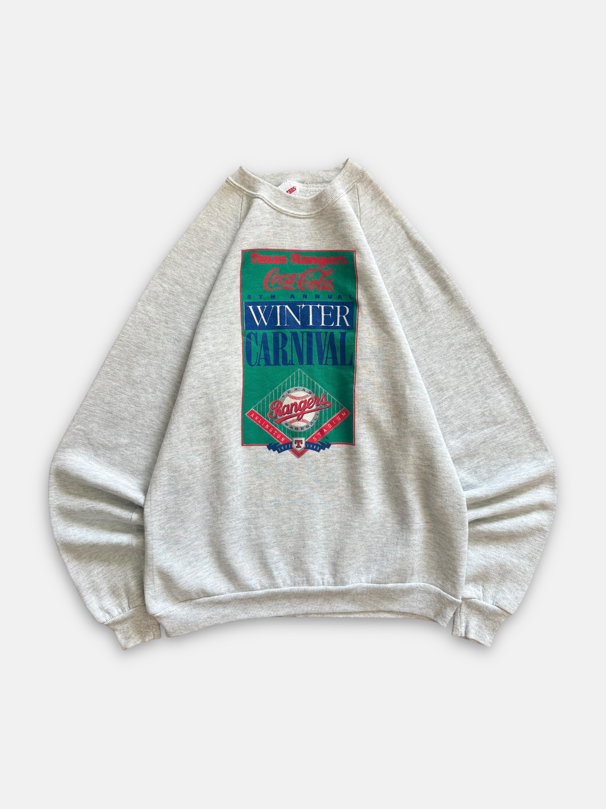 '93 Texas Rangers Winter Carnival Sweatshirt (L)