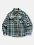 80s Mr. Leggs Plaid Shirt (L)