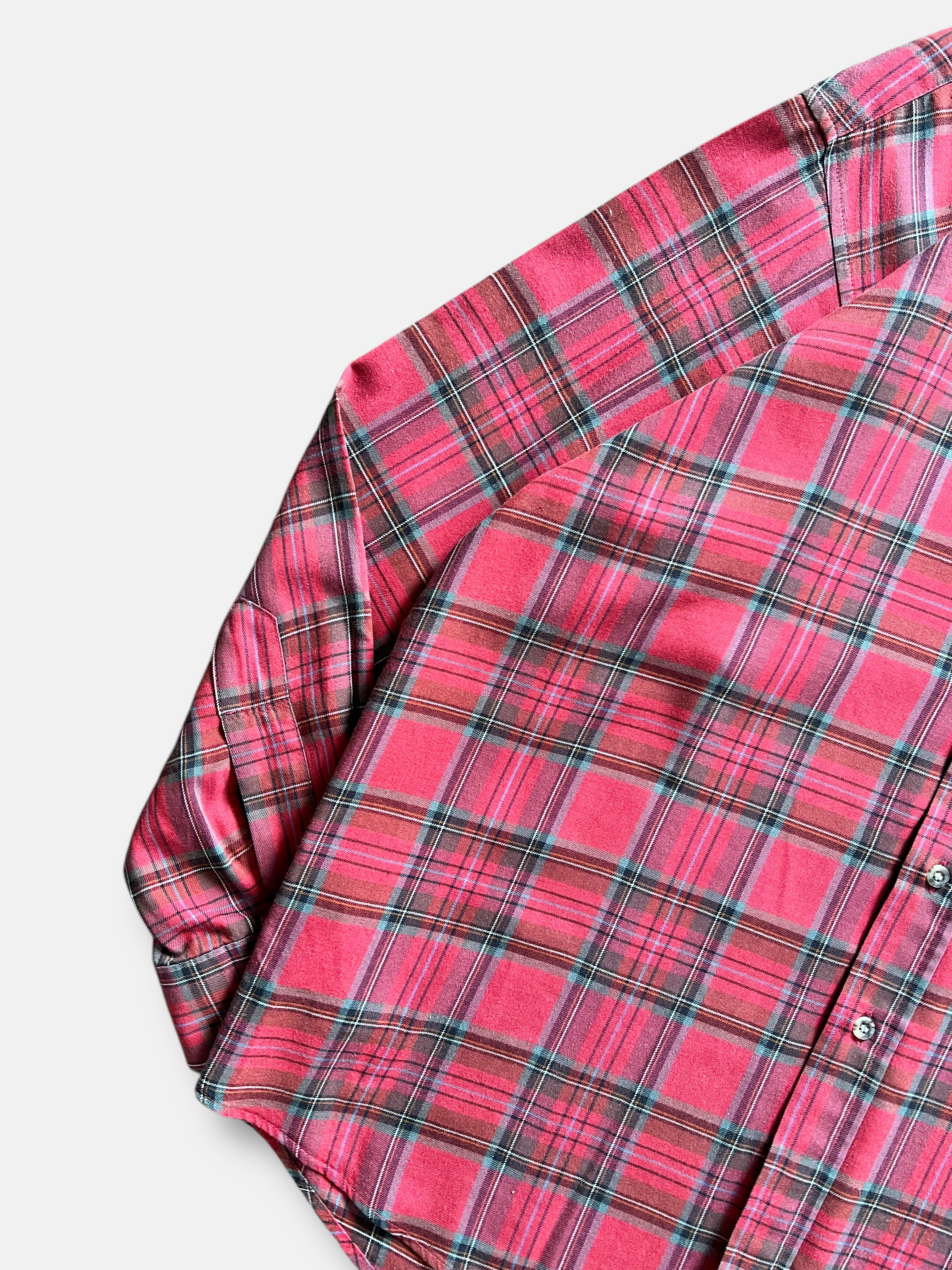 90s Pendleton Plaid Shirt (XL)