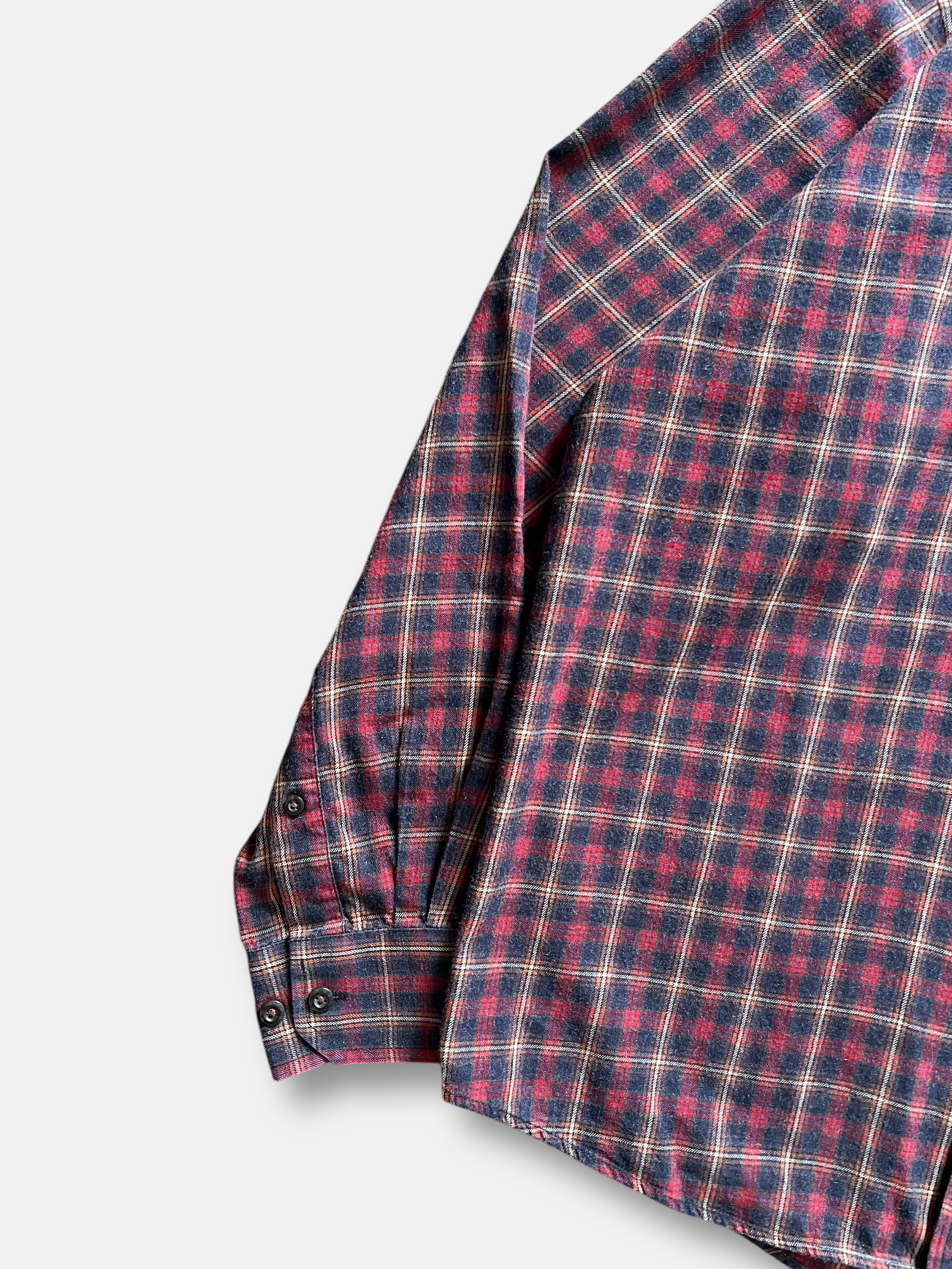 90s Pendleton Plaid Shirt (XL)
