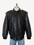 90s Members Only Bomber Leather Jacket (XL)