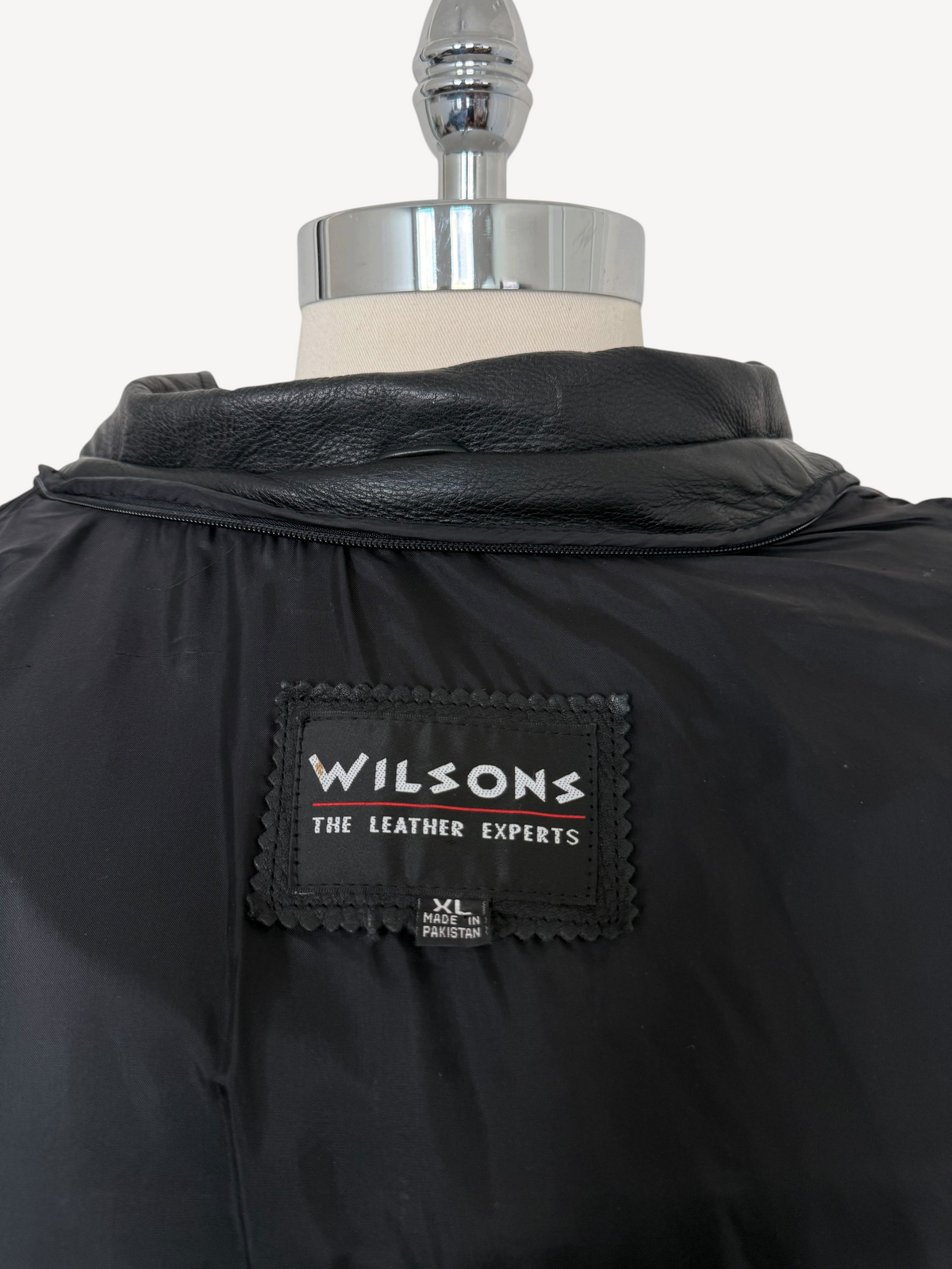90s Wilson's Leather Bomber Jacket (XXL)