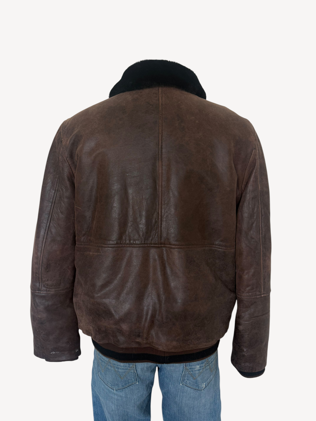Wilsons Leather Everleigh Faux Fur Bomber Jacket (XL)