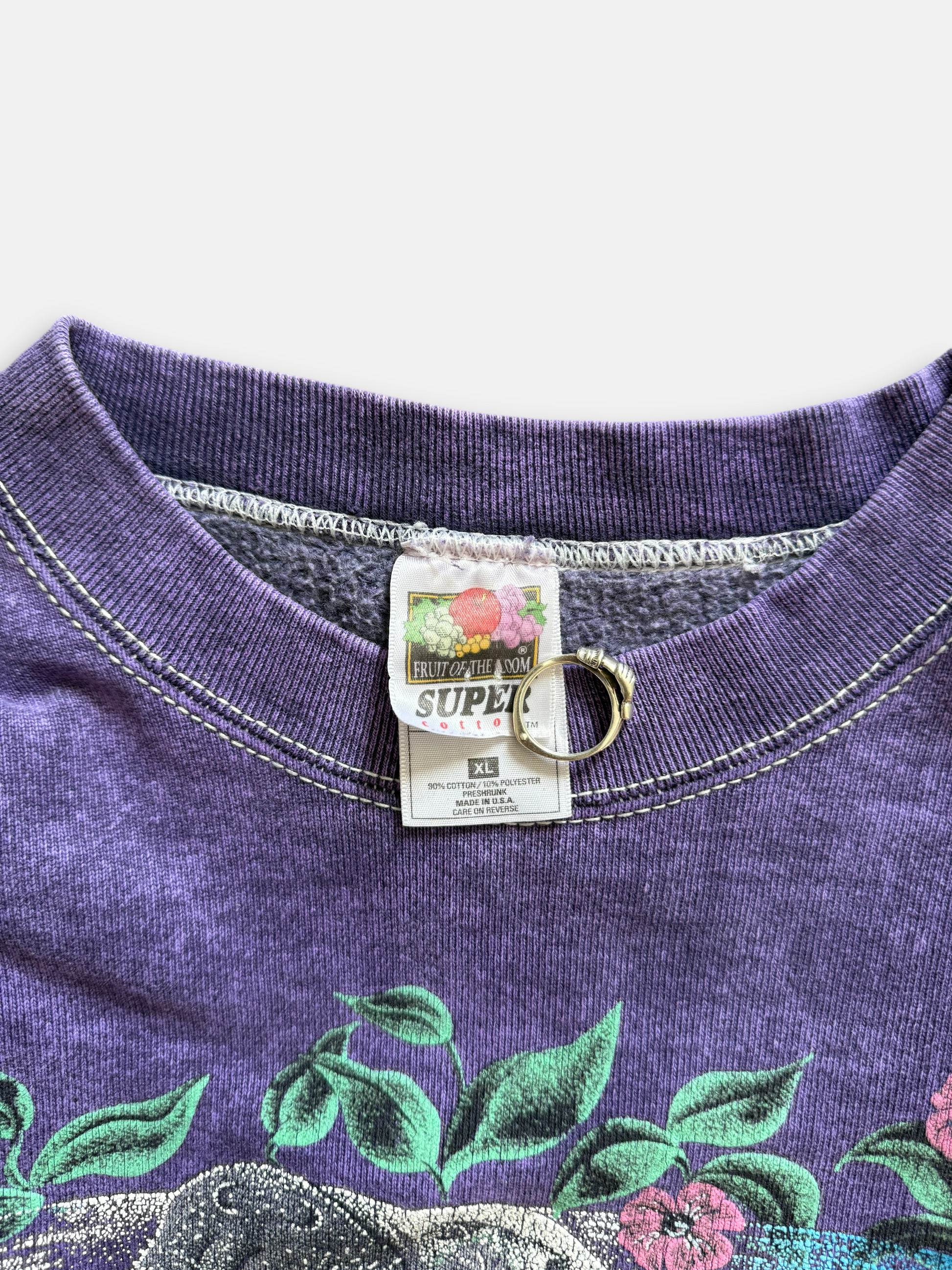 90s Apollo Beach Manatees Sweatshirt (L)