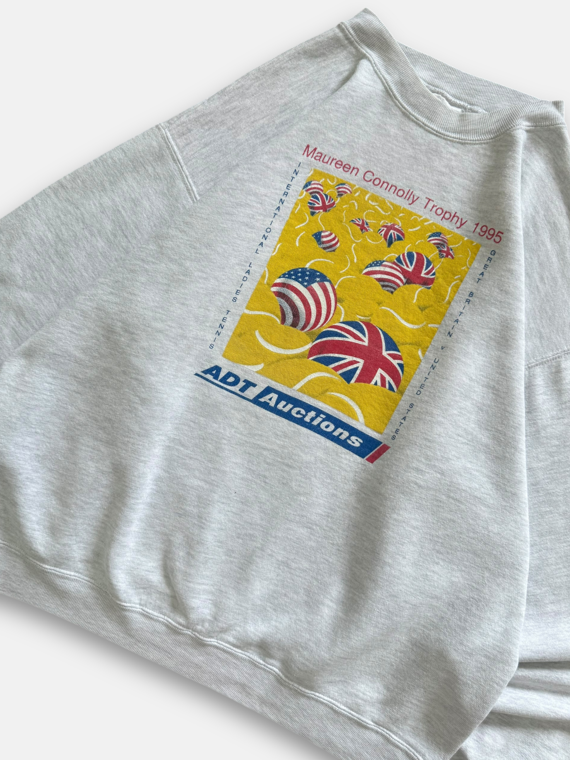 90s Maureen Connolly Tennis Sweatshirt (L)