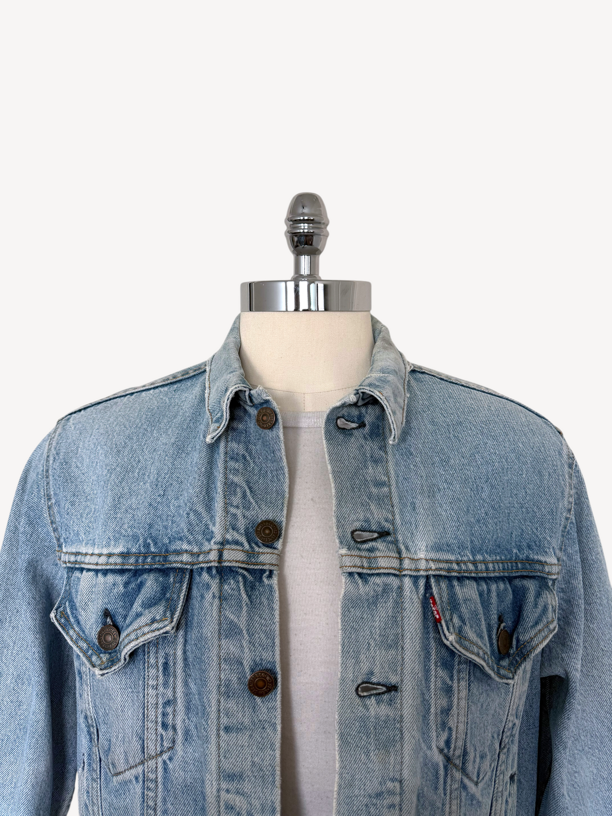 80s Levi's Type 3 Denim Trucker Jacket 70506-0217 (M)